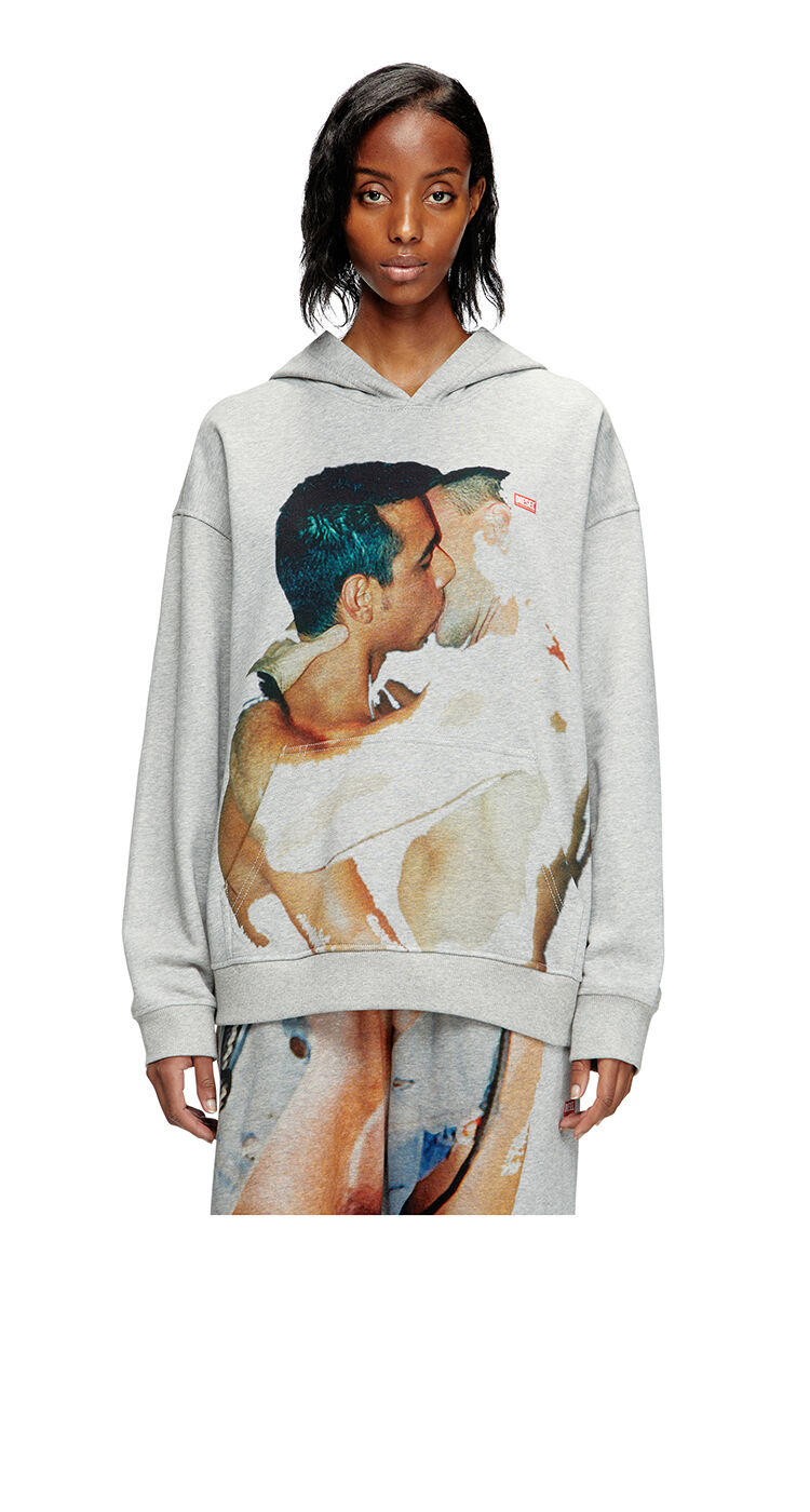 Hoodie with graphic print