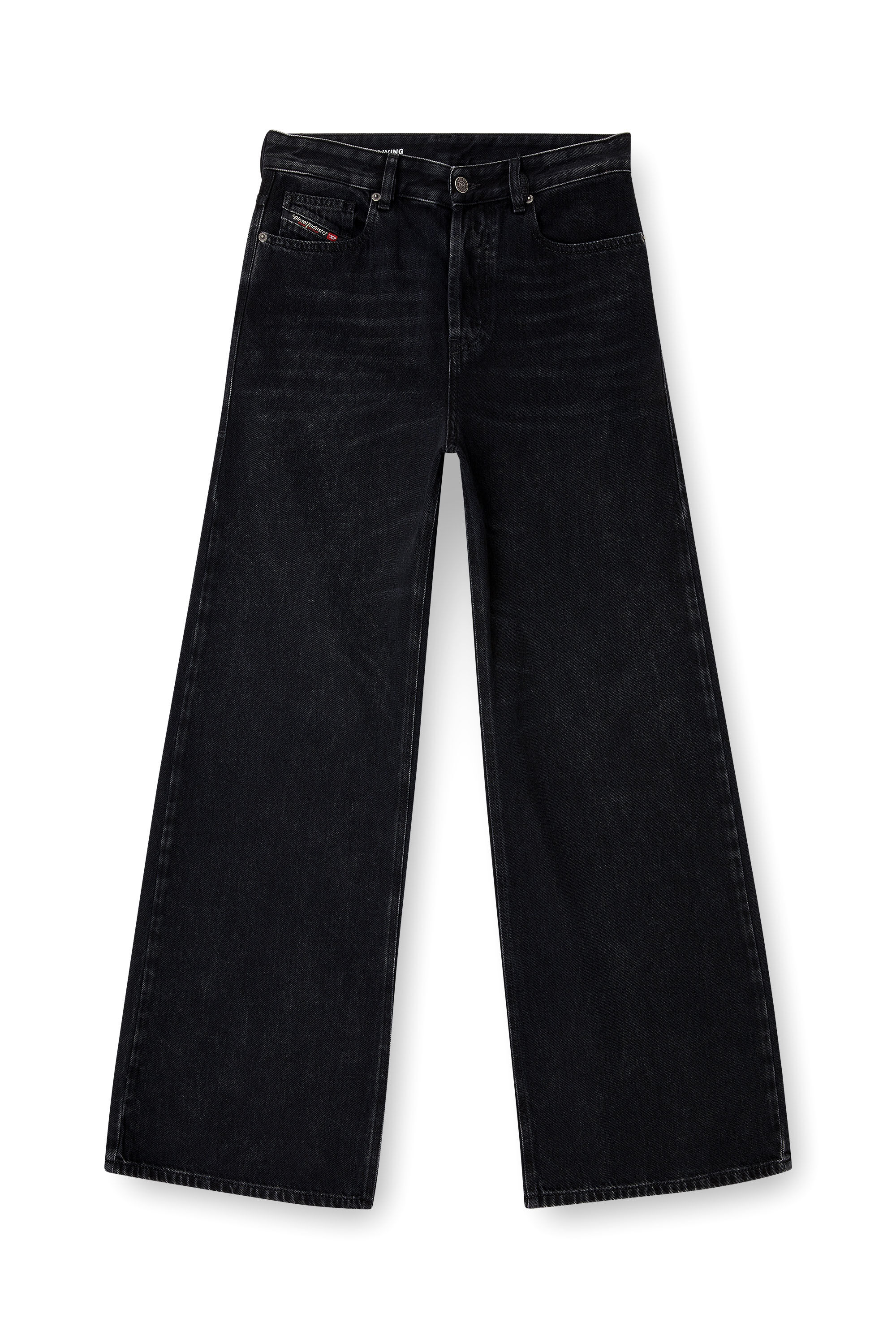 Diesel - Unisex's Relaxed Jeans 1996 D-Sire 09P09, Black/Dark grey - 8