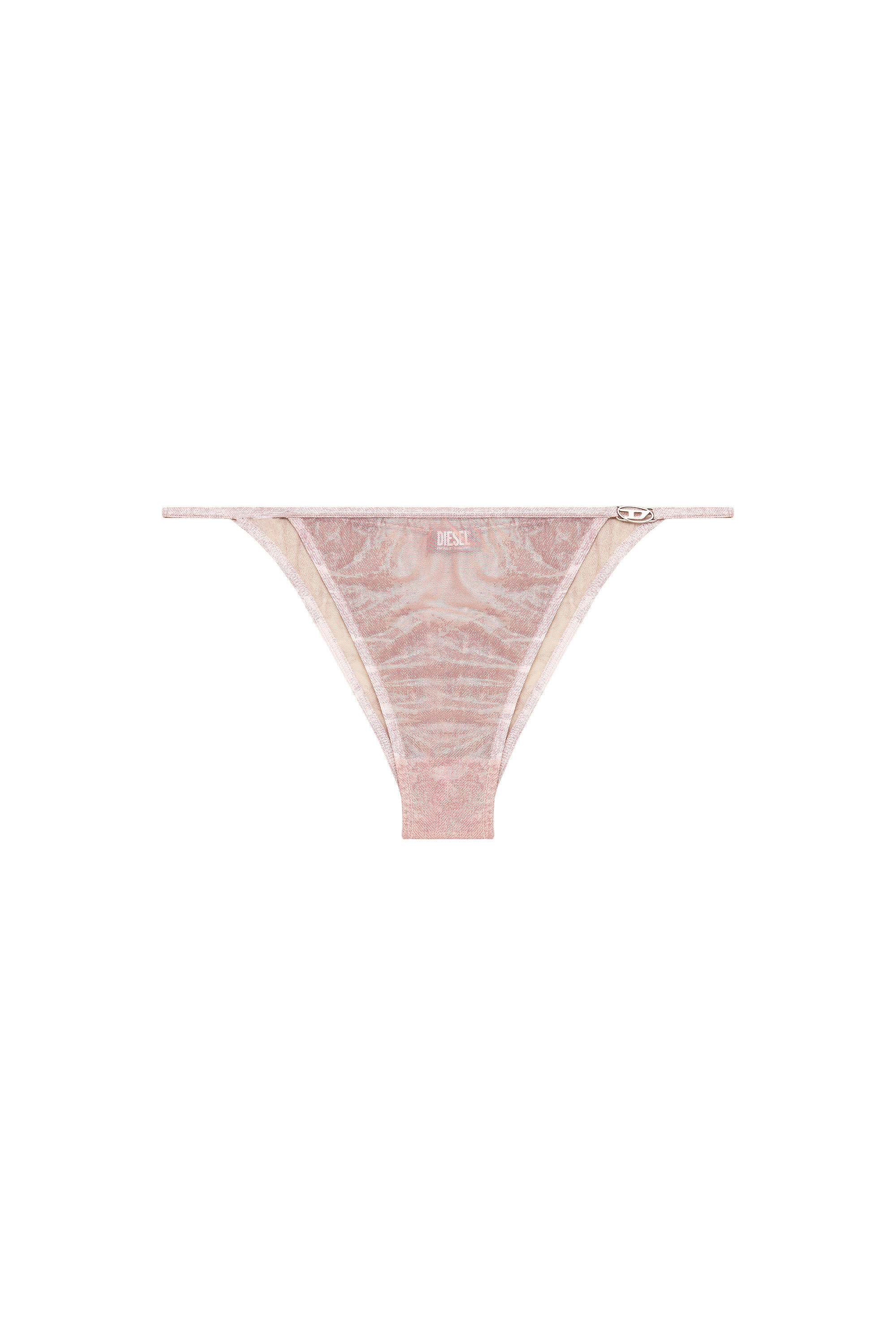 Diesel - PUNCHY-GFT, Woman's Nylon briefs with logo in Pink - 2