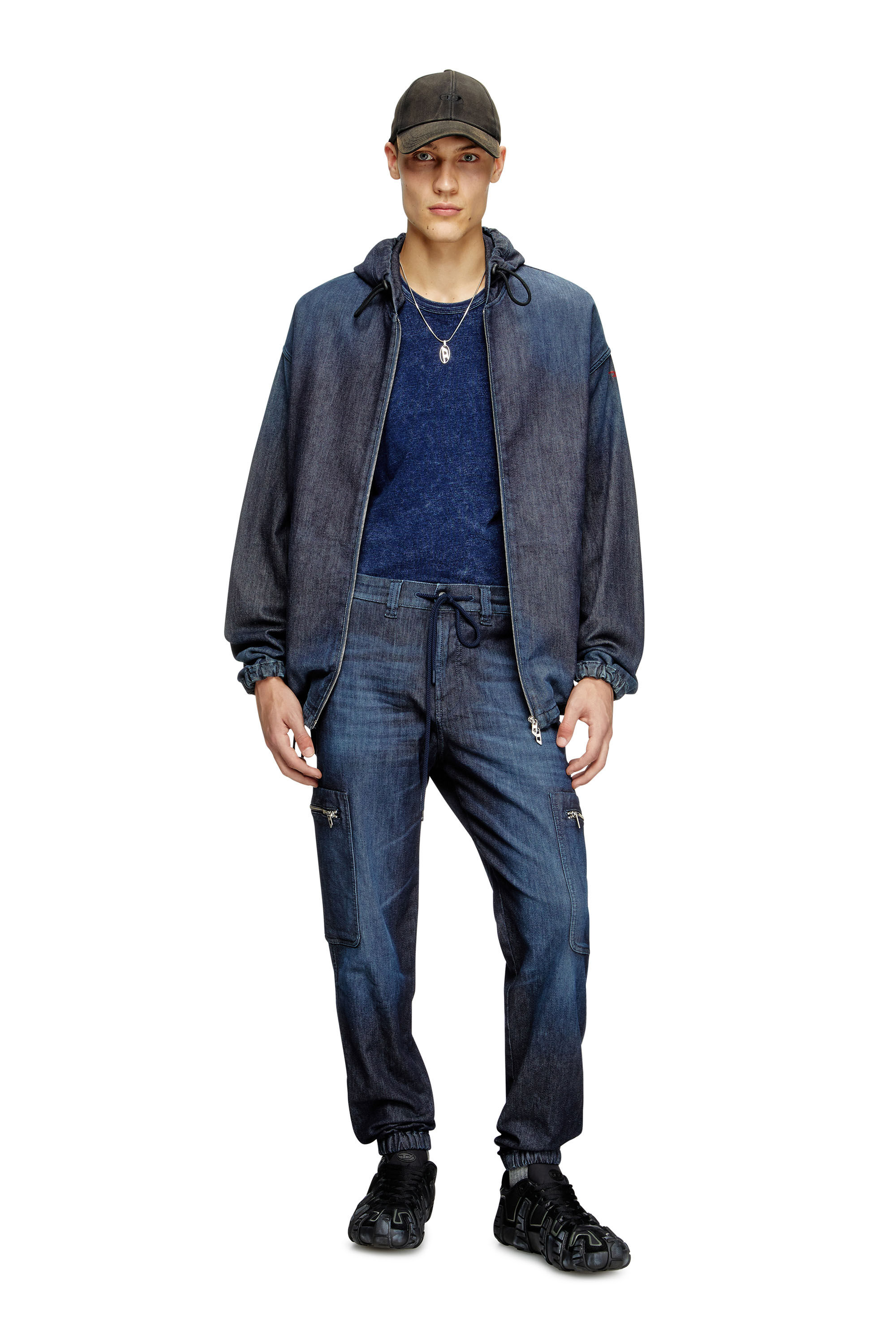 Diesel - Unisex's Slim D-Lab JoggJeans&reg; 09L11, Dark Blue - 1