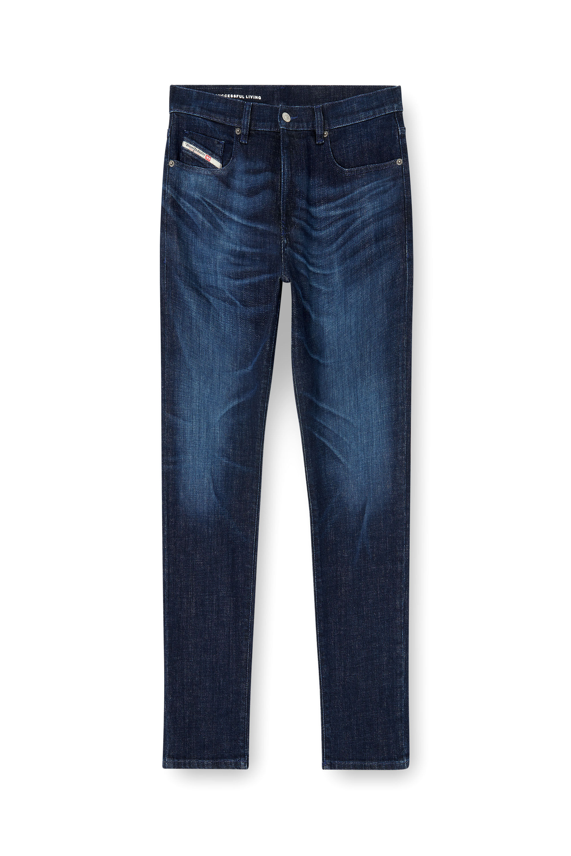 Diesel - Man's Slim Jeans 2019 D-Strukt 0ADBL, Dark Blue - 6