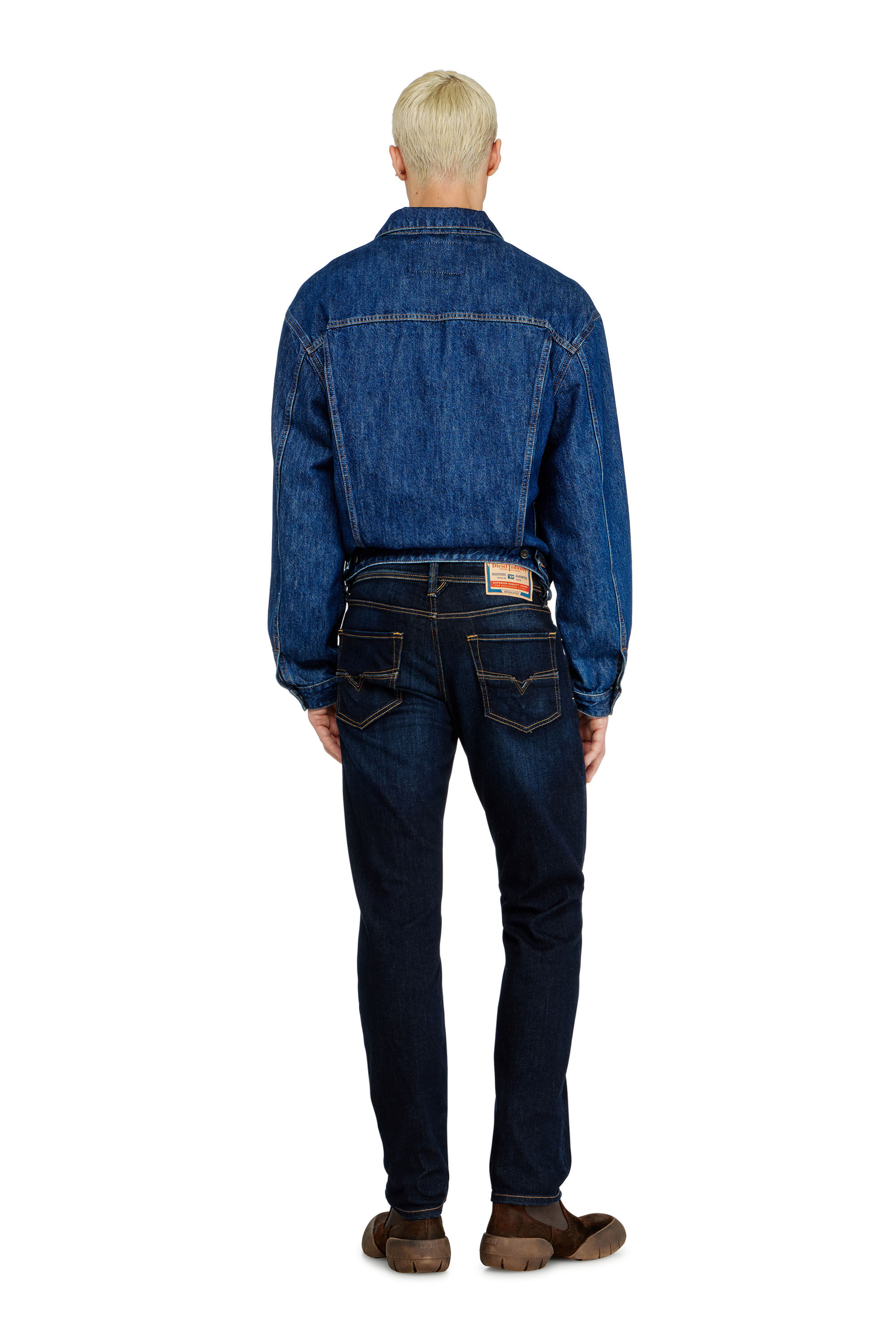 Diesel - Man's Regular Jeans 1986 Larkee-Beex 09Q15, Dark Blue - 3