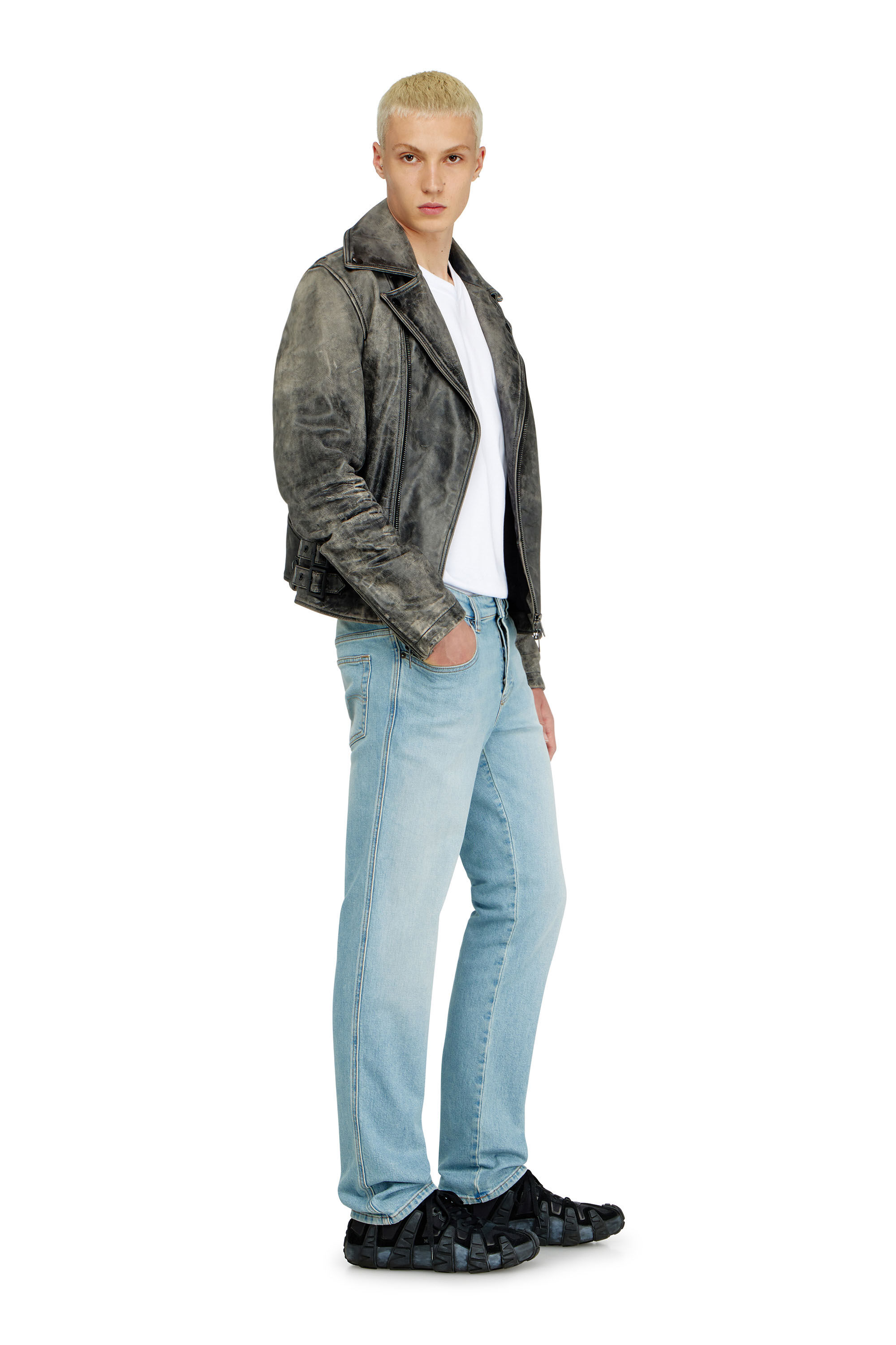 Diesel - Man's Slim Jeans 1993 D-Vyl 0HDBI, Light Blue - 2