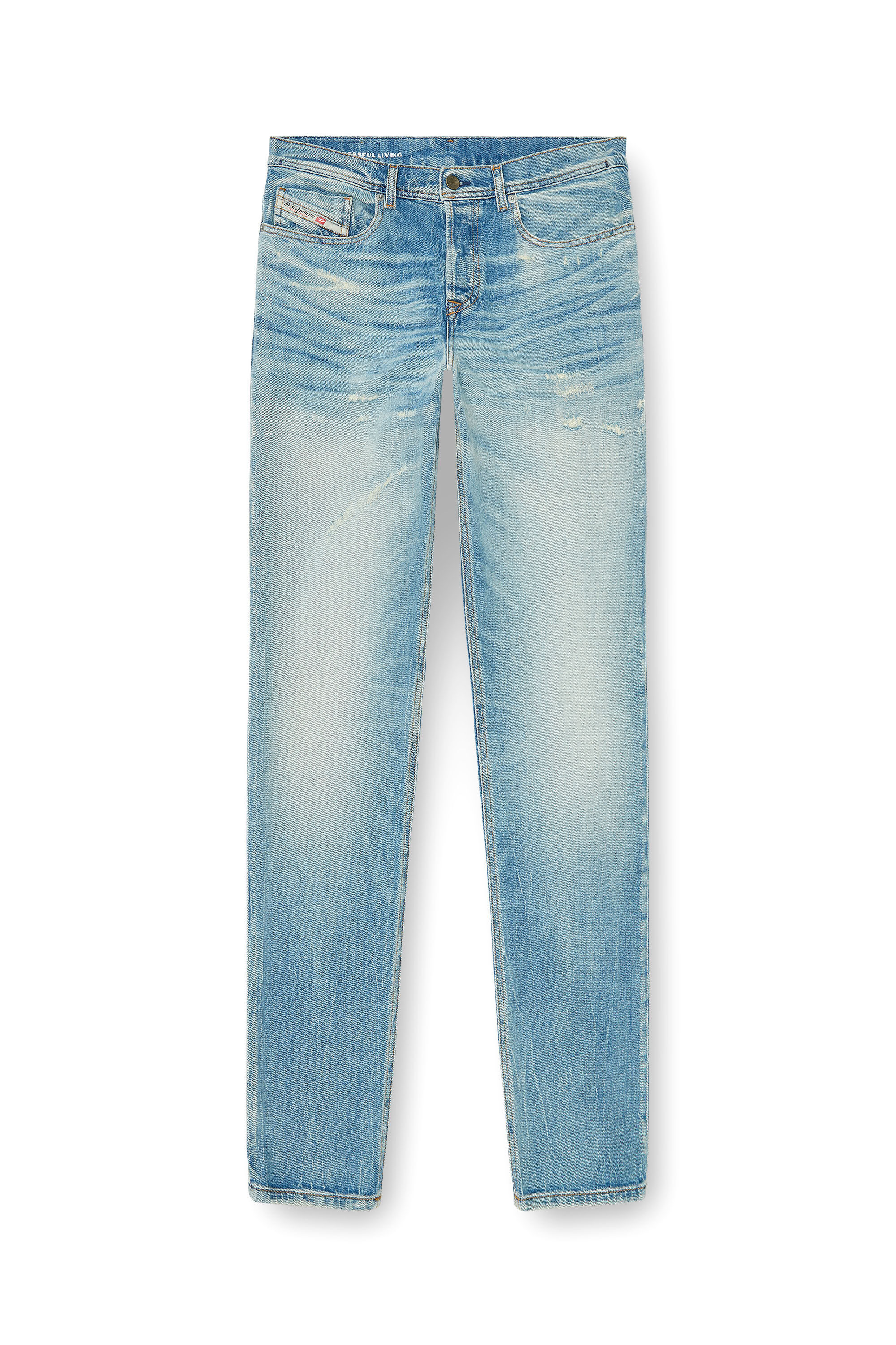 Diesel - Man's Regular Jeans 2023 D-Finitive 09P33, Light Blue - 6
