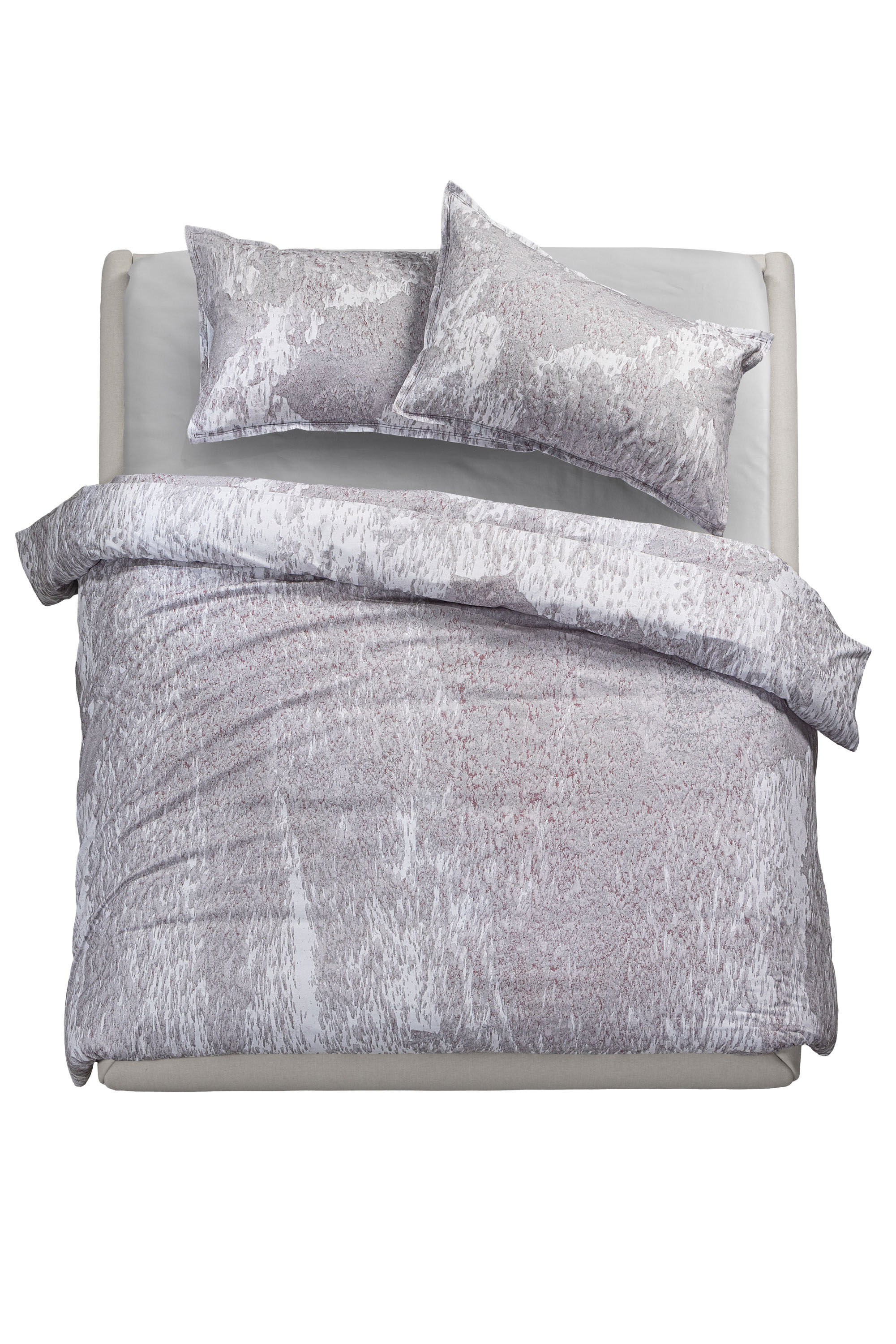 Diesel - 1015007 ACID RAIN - COTTON DUVET COVER, Unisex's Cotton Duvet Cover in Grey - 1