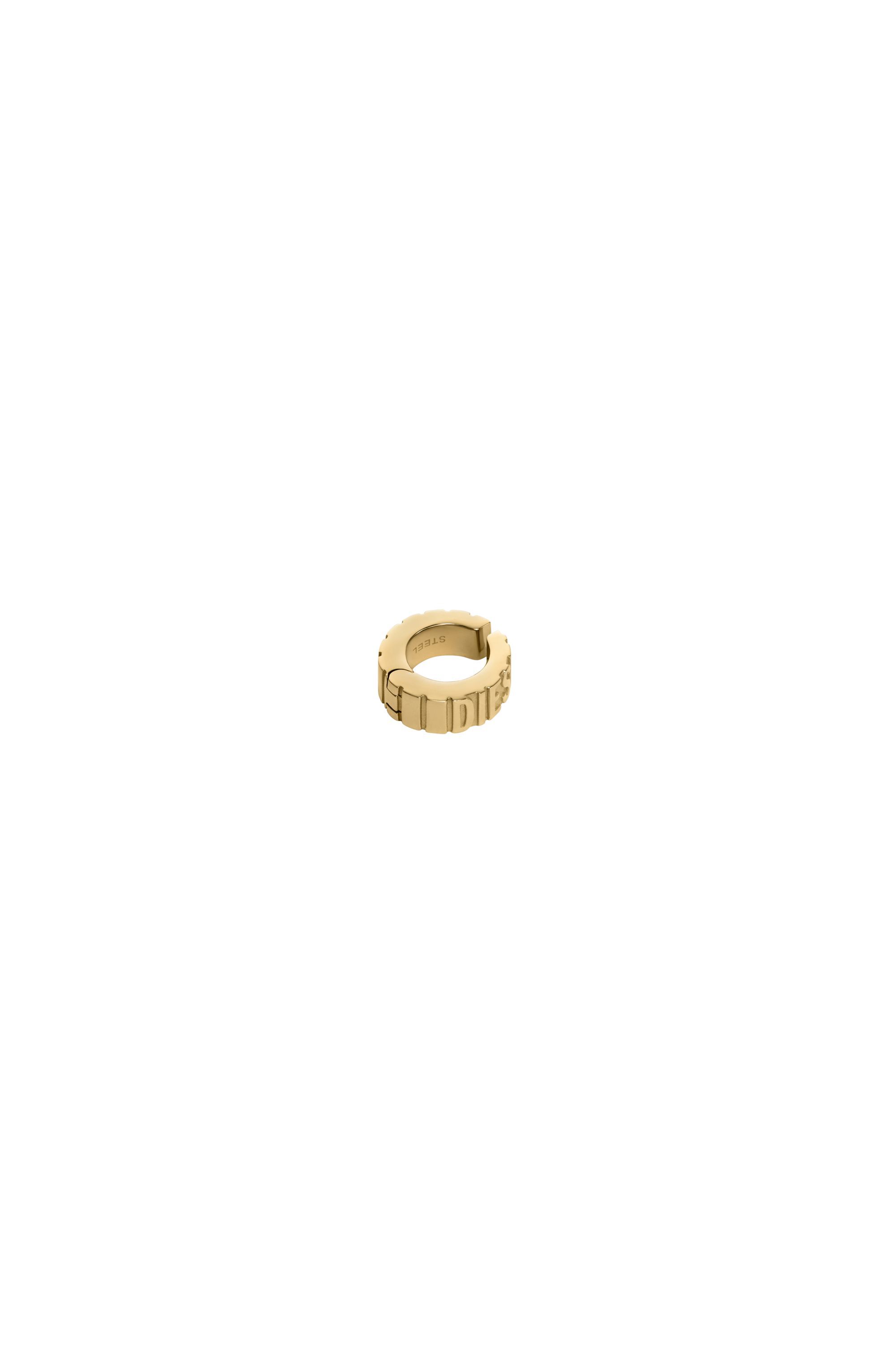 Diesel - DX1565710 JEWEL, Unisex's Gold-Tone Stainless Steel Cuff Earring in Gold - 1