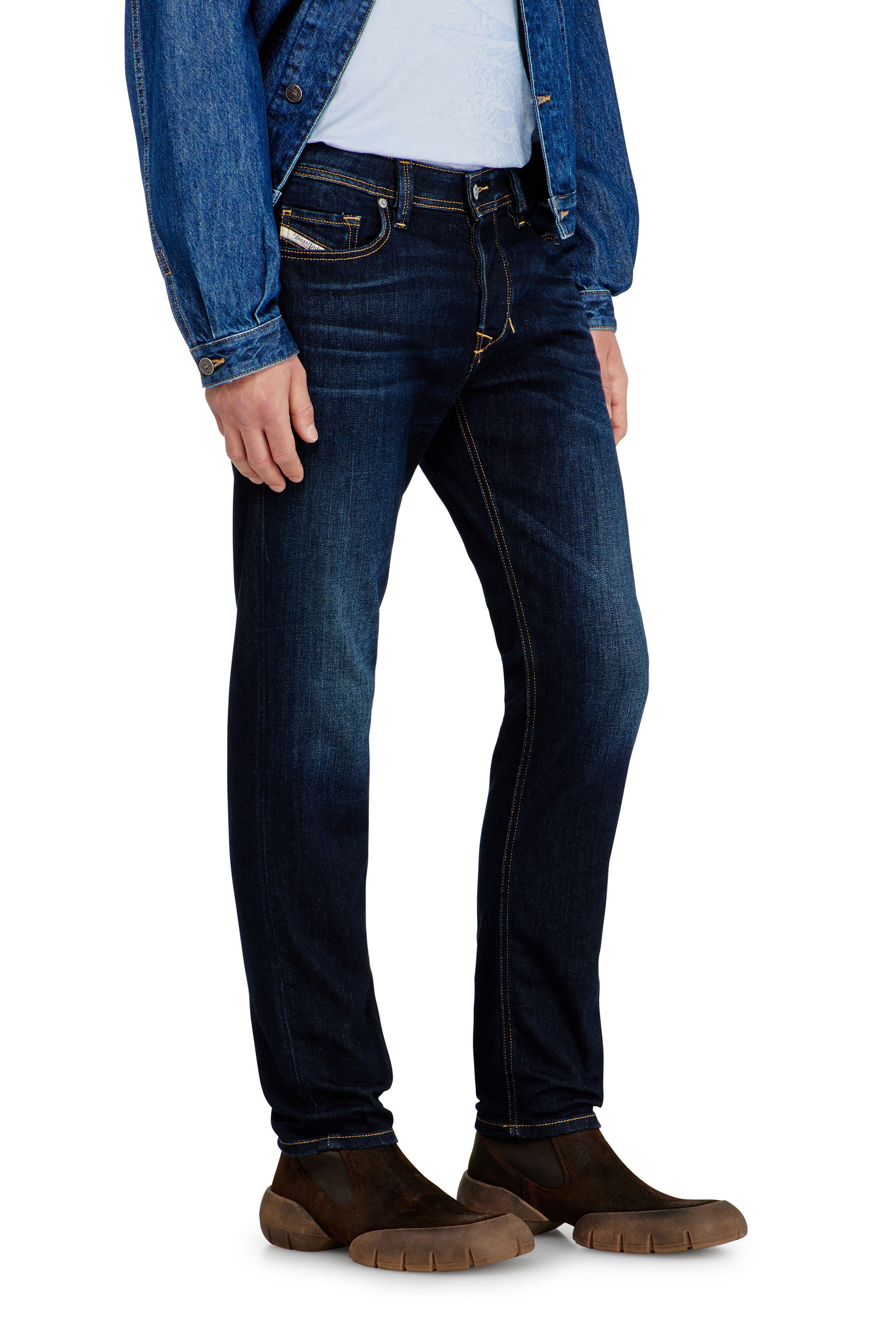 Diesel - Man's Regular Jeans 1986 Larkee-Beex 09Q15, Dark Blue - 7