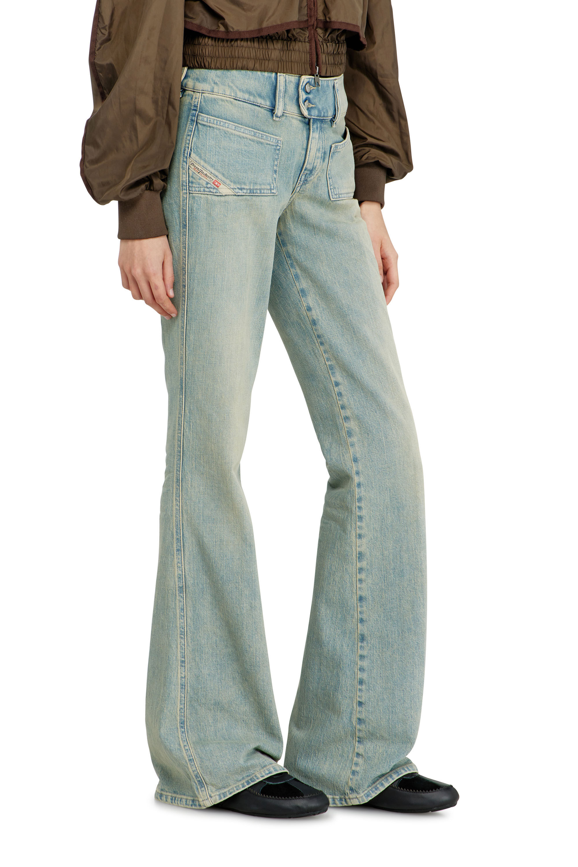 Diesel - Woman's Bootcut Jeans D-Hush 09N33, Medium blue - 7