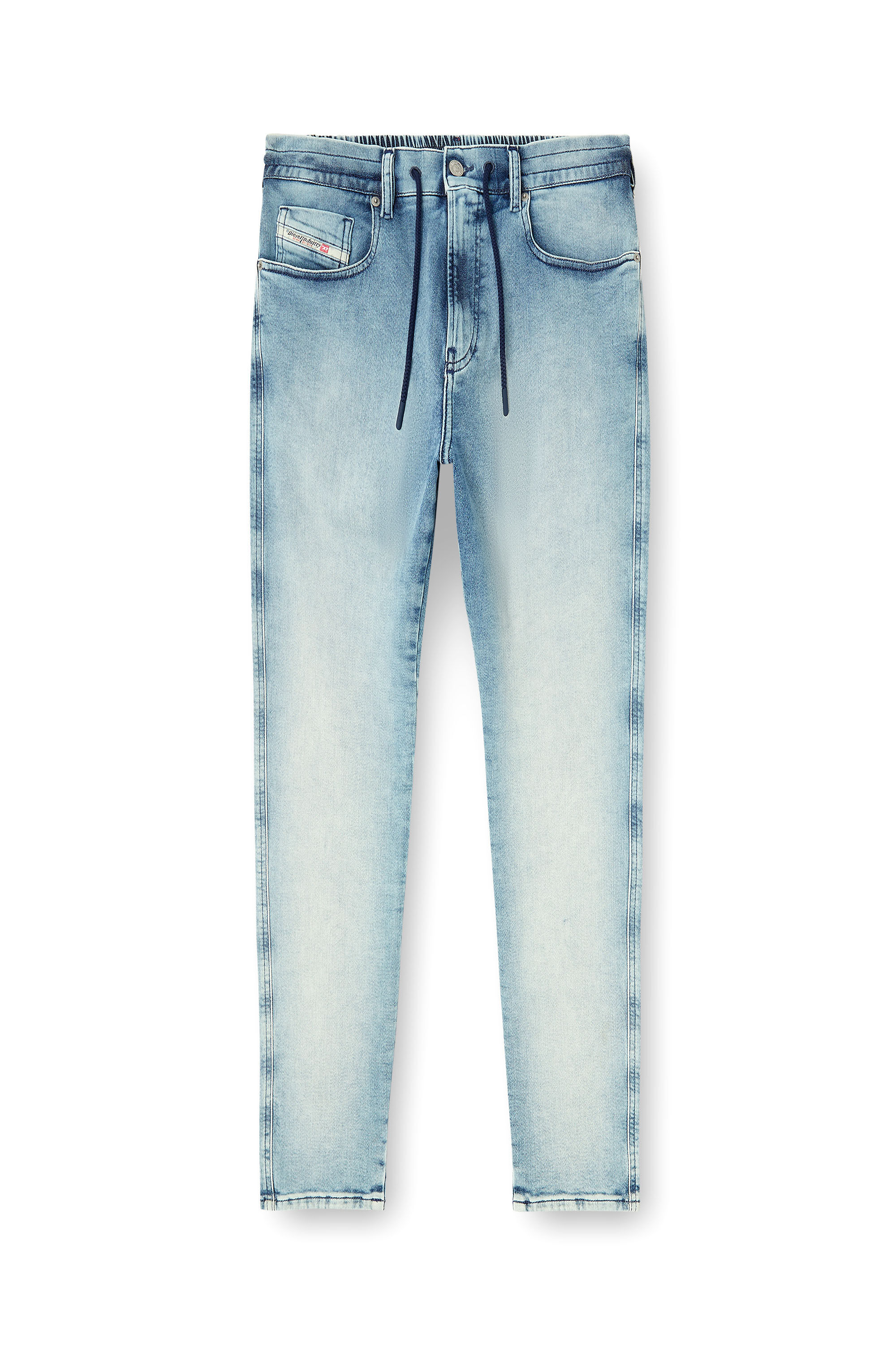 Diesel - Man's Slim 2062 D-Strukt Joggjeans&reg; 068UB, Light Blue - 4