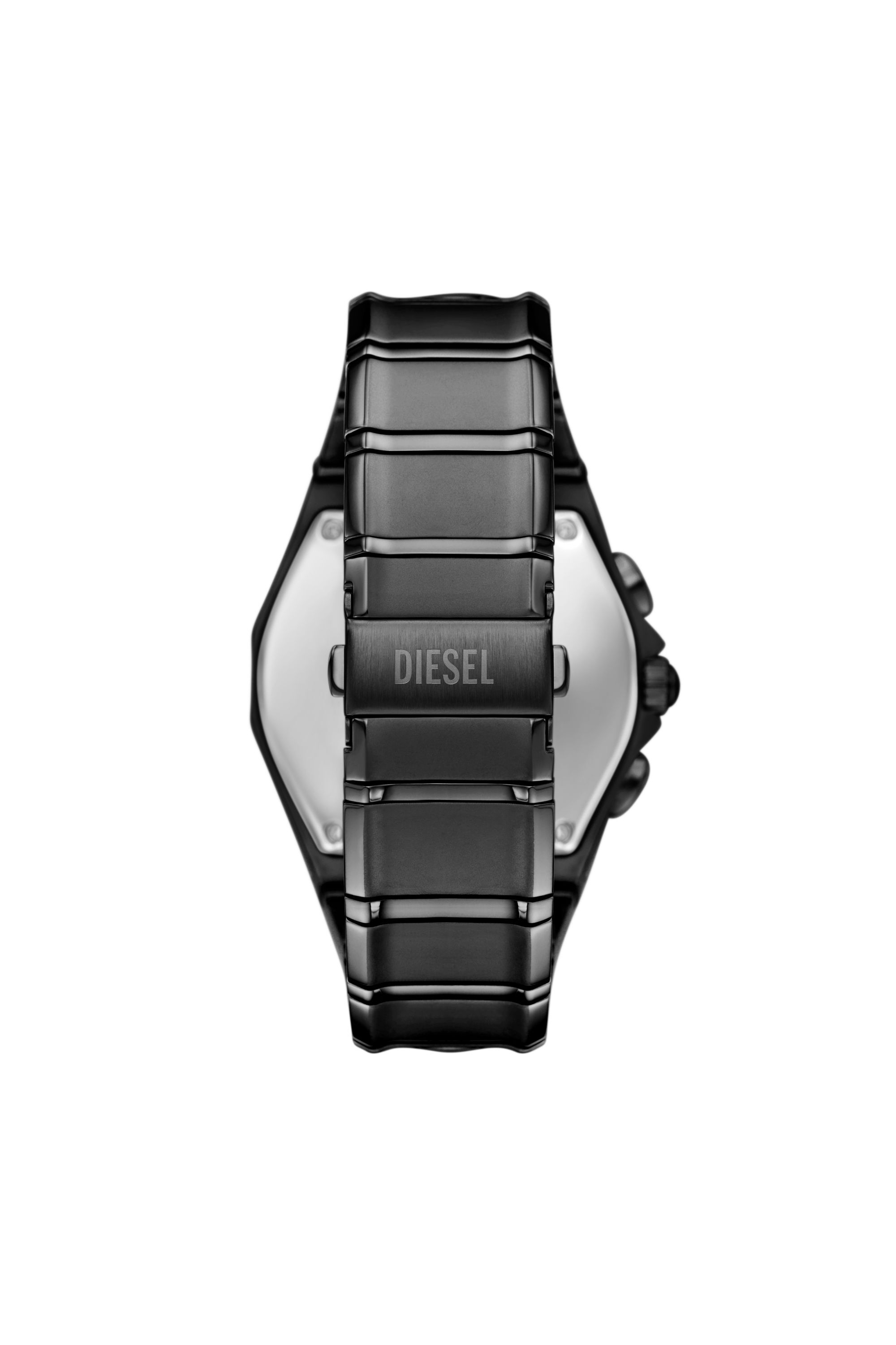 Diesel - DZ4696 WATCH, Man's D-Curve black stainless steel watch in Black - 2
