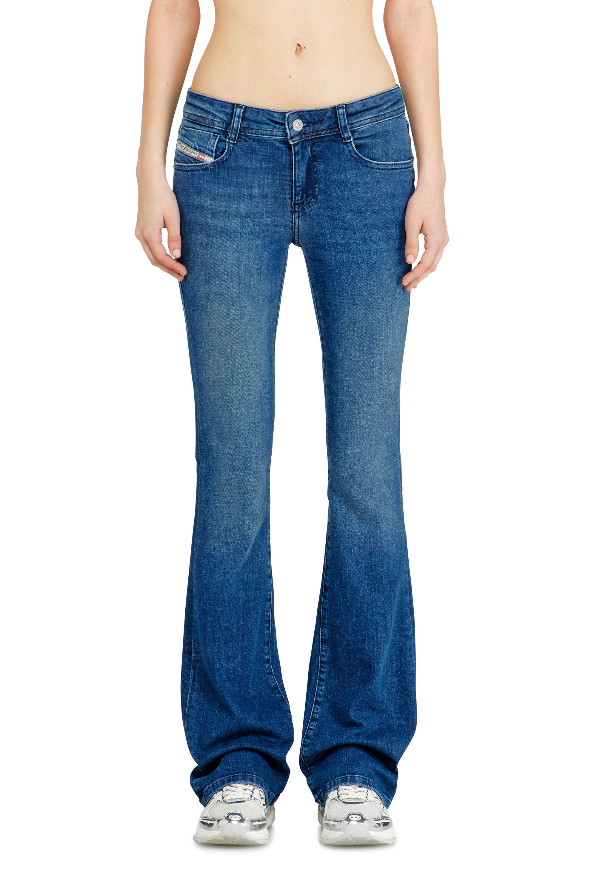 Diesel - Woman's Bootcut Jeans 1969 D-Ebbey 0ADBB, Medium blue - 2