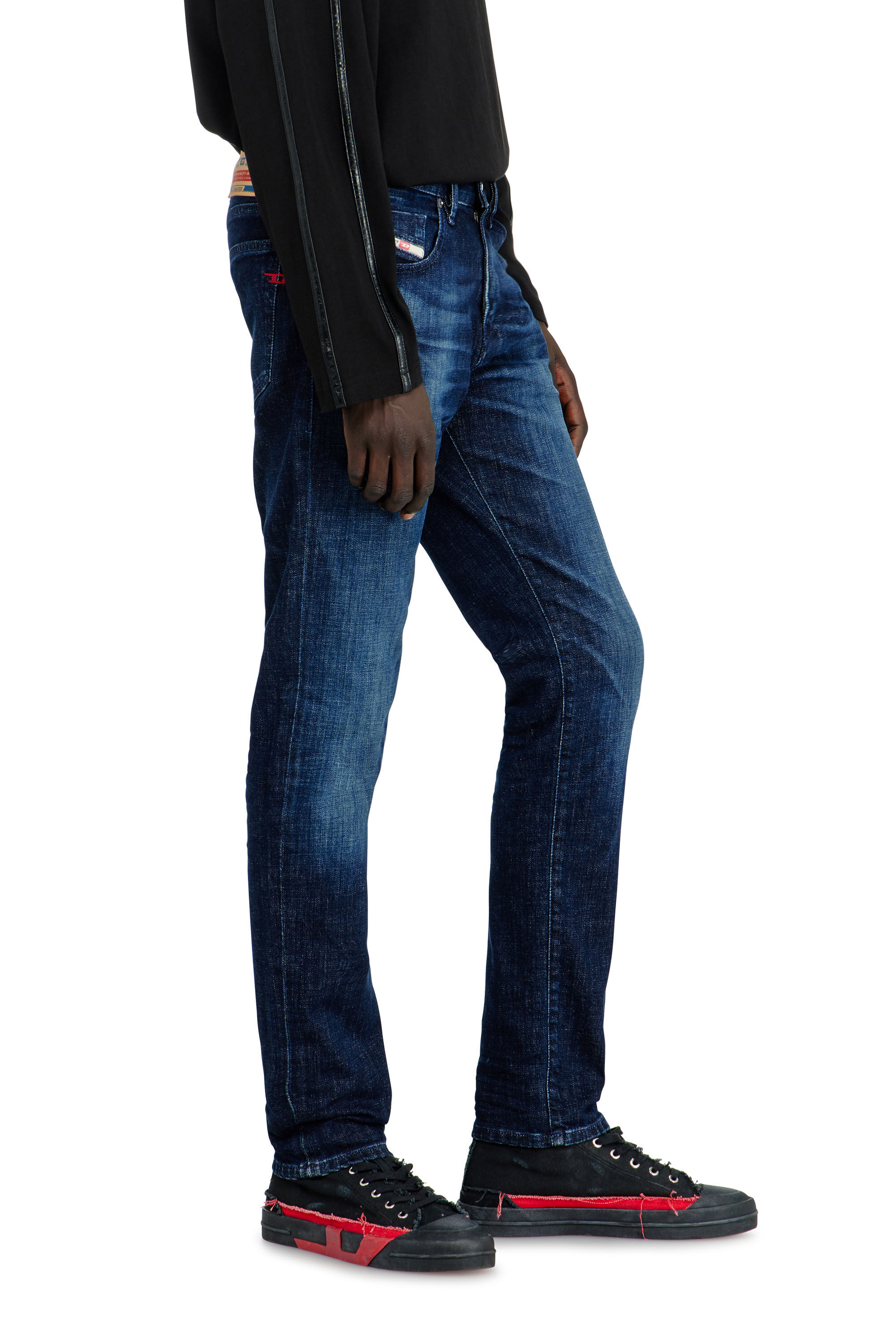 Diesel - Man's Slim Jeans 2019 D-Strukt 0ADBL, Dark Blue - 7