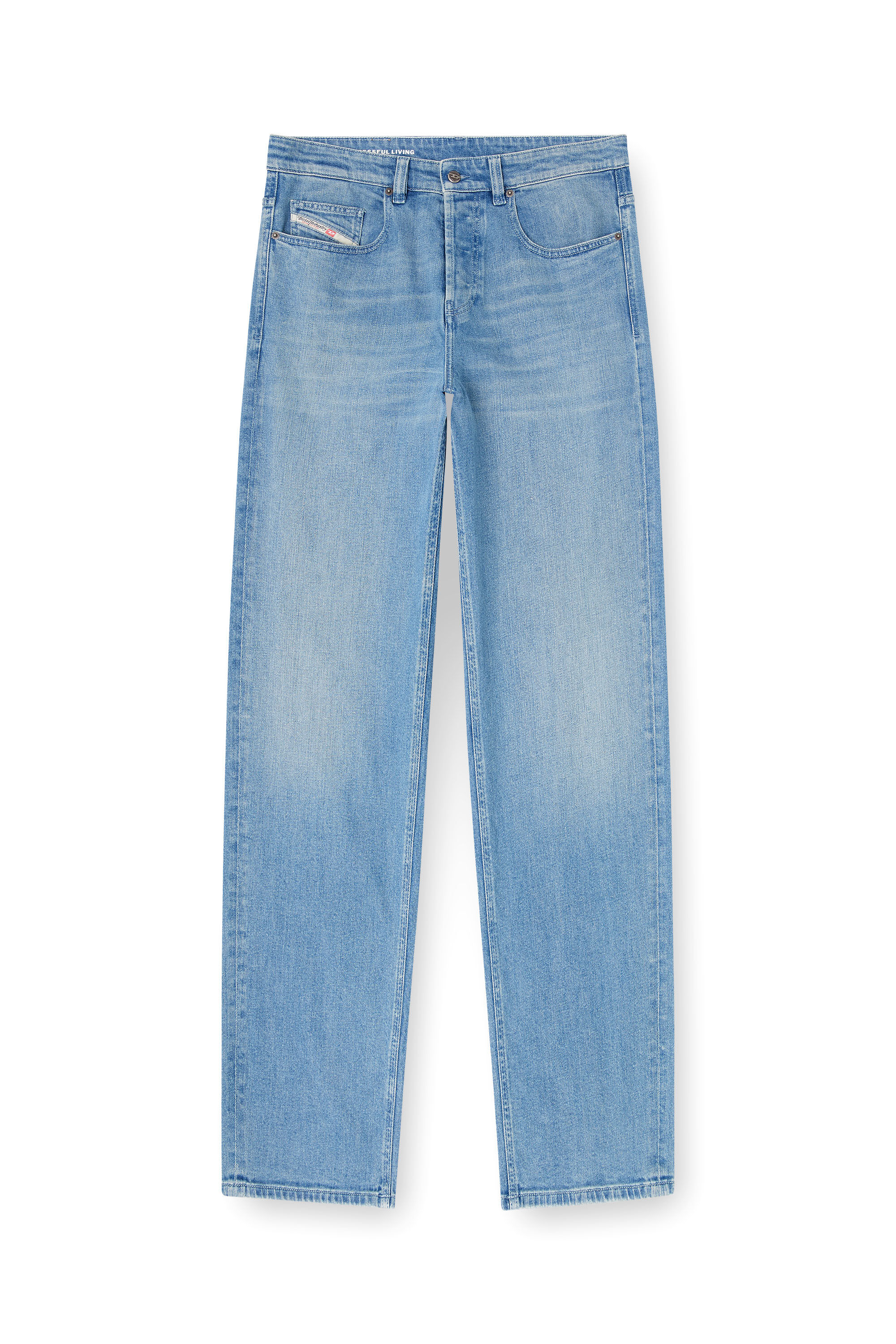 Diesel - Man's Relaxed Jeans 2001 D-Macro 09Q18, Light Blue - 4