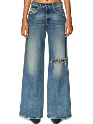 Bootcut and Flare Jeans 1978 D-Akemi 007M5