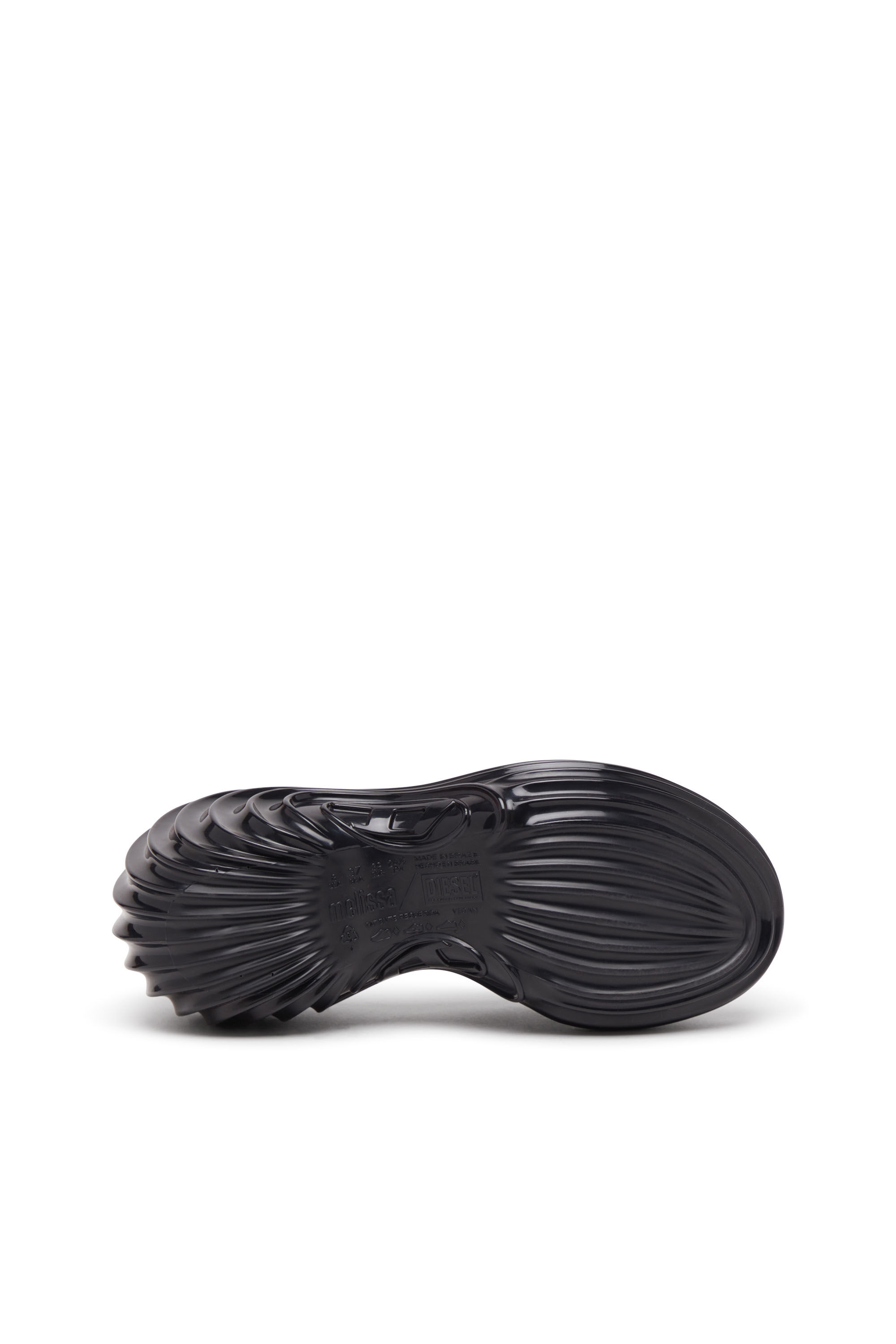 Diesel - MELISSA QUANTUM PLATFORM, Woman's Platform mule in Melflex&reg; in Black - 5