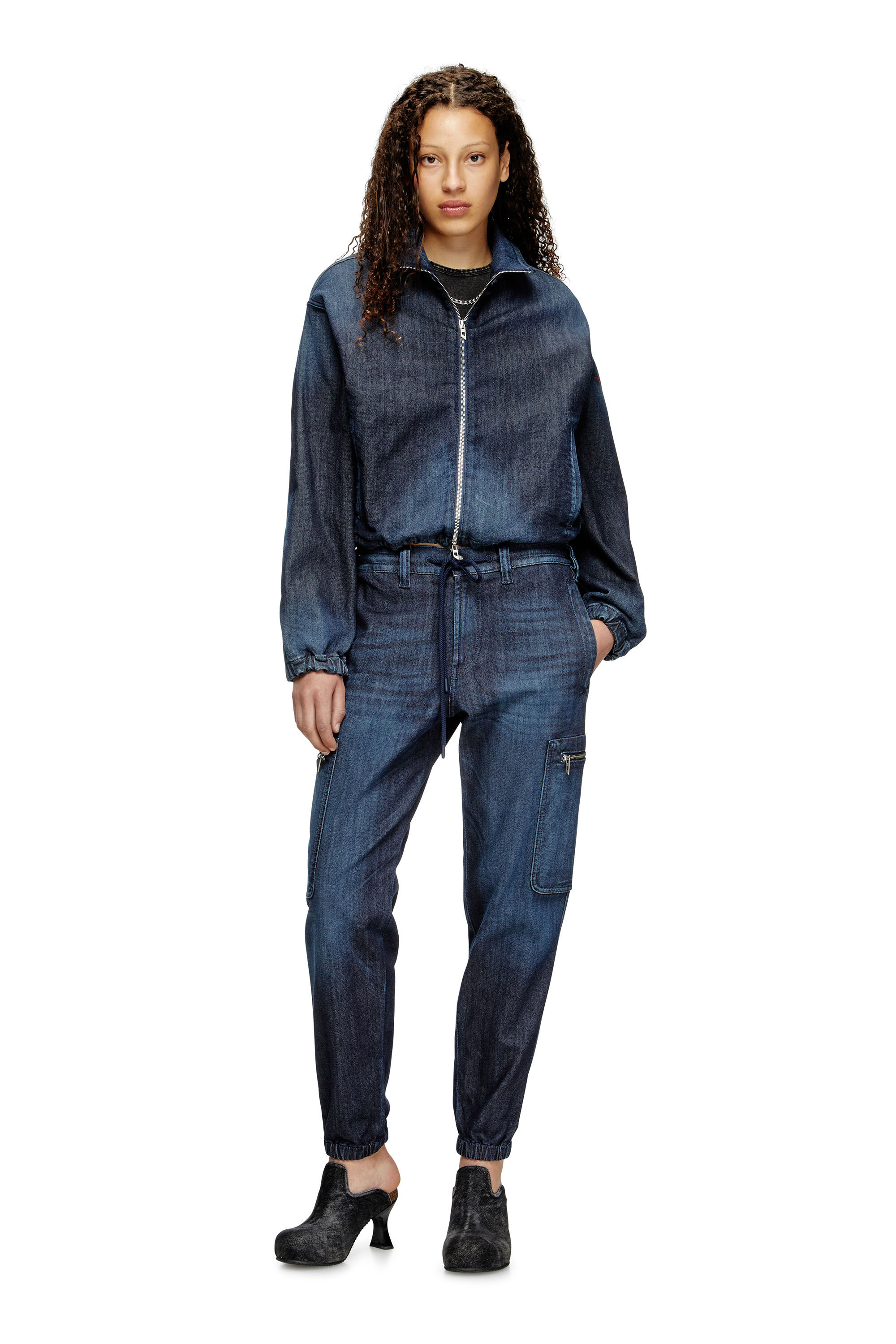 Diesel - Unisex's Slim D-Lab JoggJeans&reg; 09L11, Dark Blue - 7