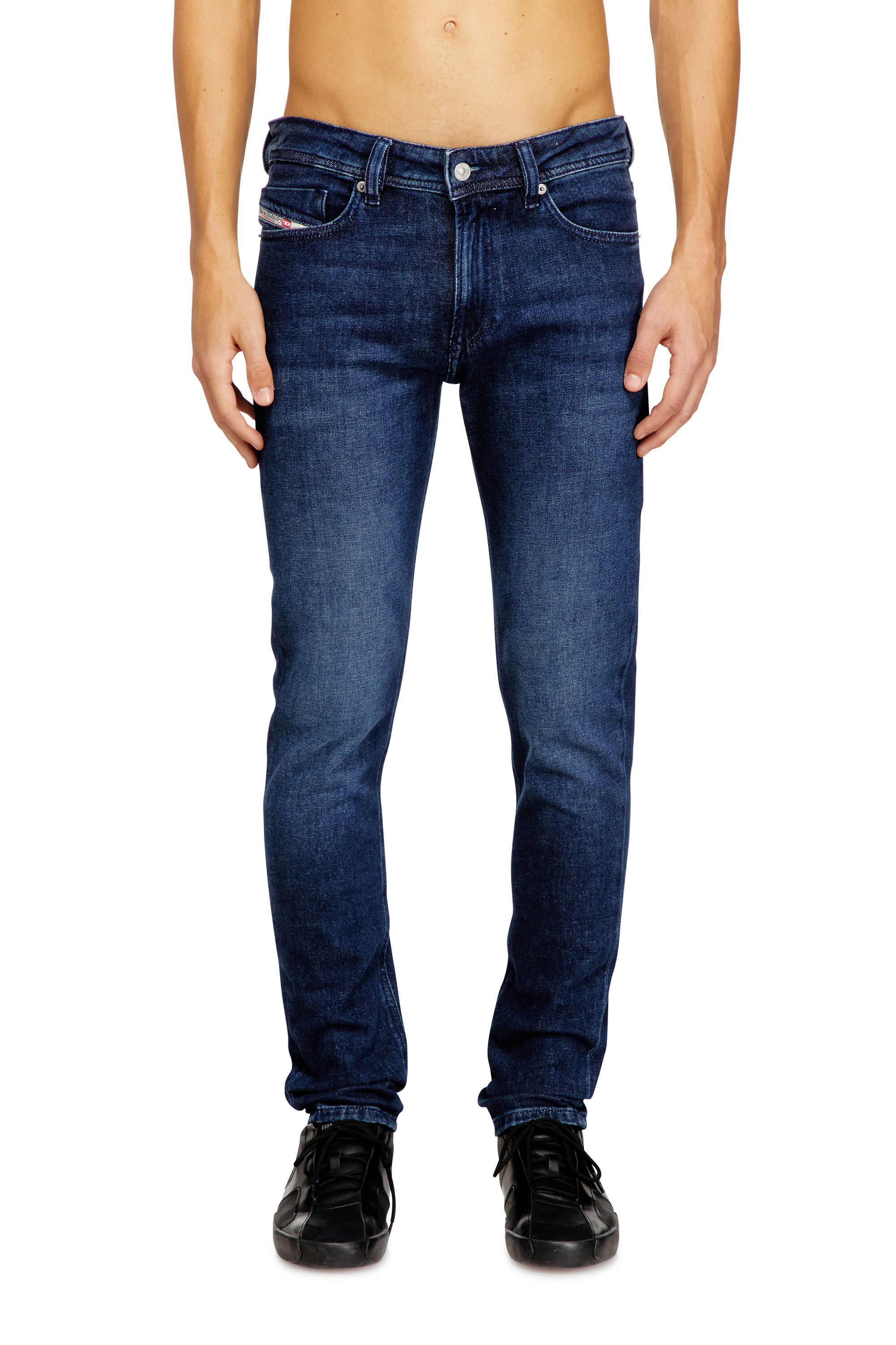 Diesel - Man's Skinny Jeans 1979 Sleenker 0ADBF, Dark Blue - 3