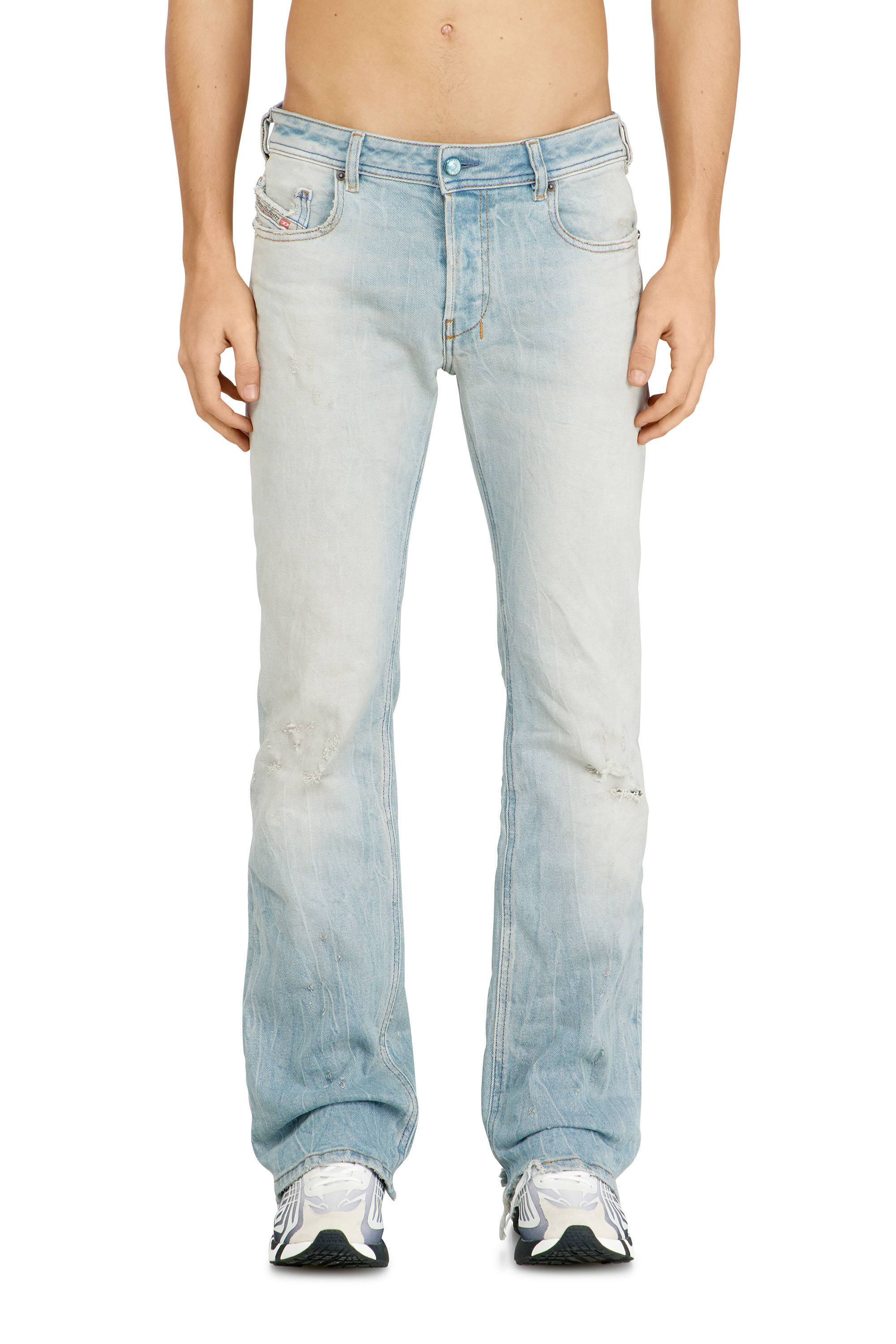 Diesel - Man's Bootcut Jeans 2007 Zatiny 09N47, Light Blue - 2