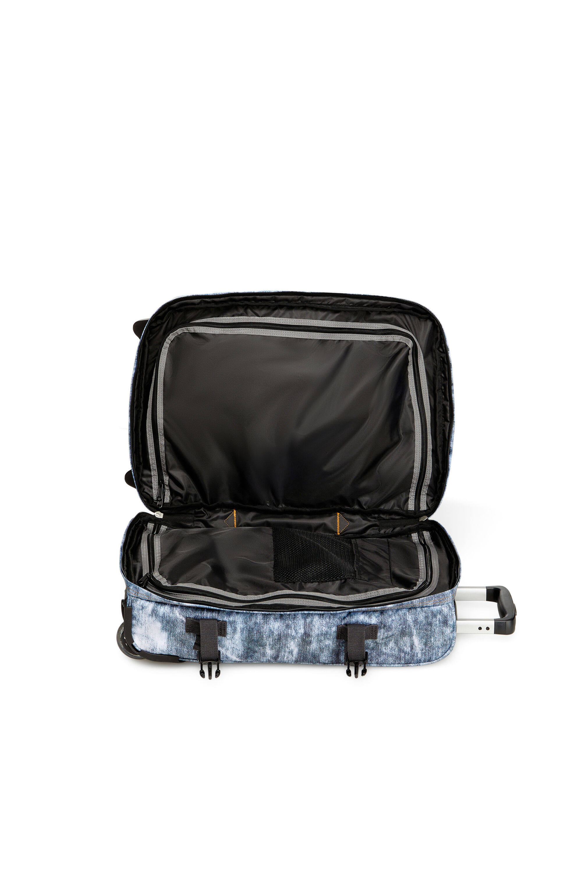 Diesel - DIESEL TRANSIT'R S, Unisex's Cabin bag in trompe l'oeil denim in Blue - 5