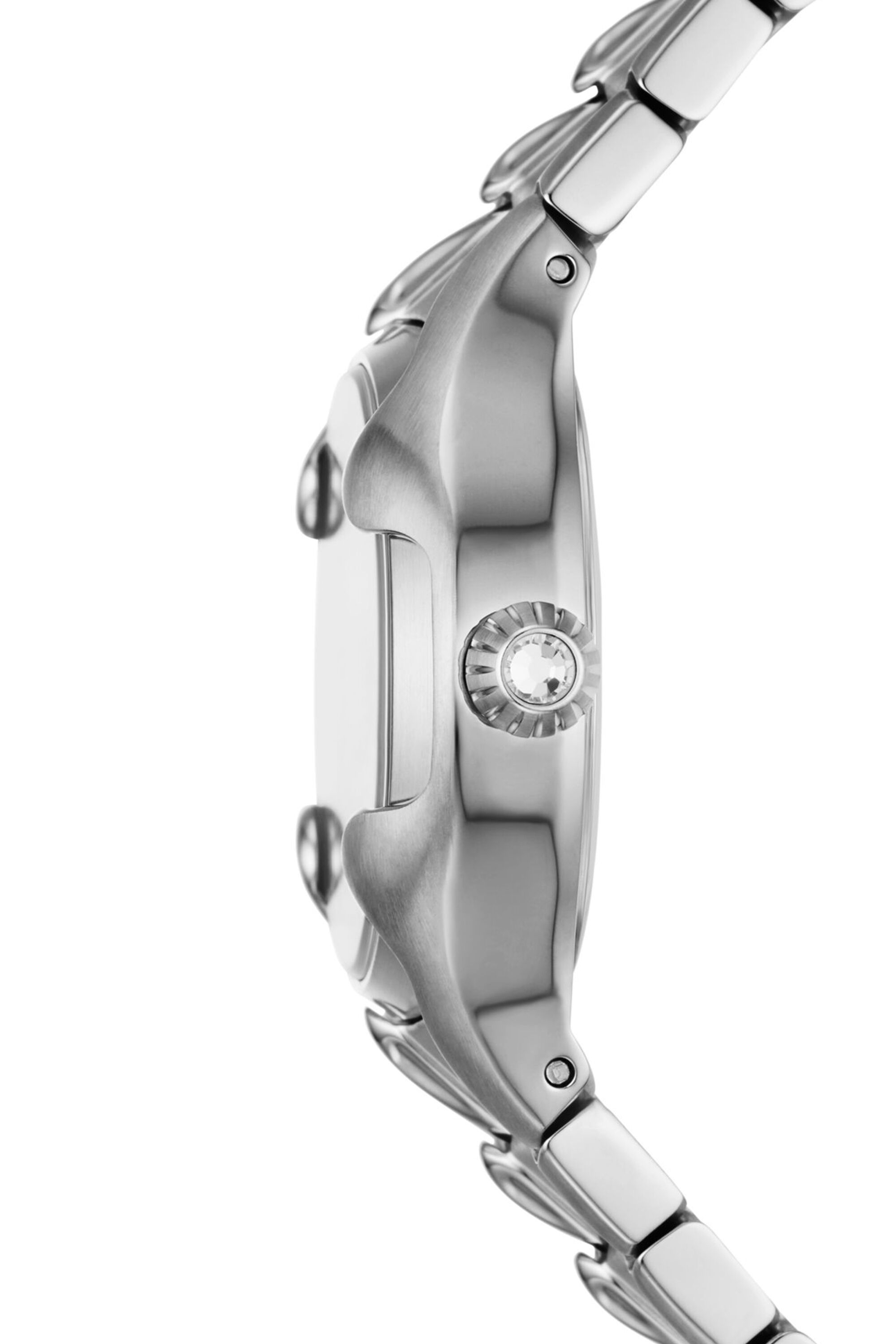 Diesel - DZ5605, Woman's Vert three-hand stainless steel watch in Silver - 3
