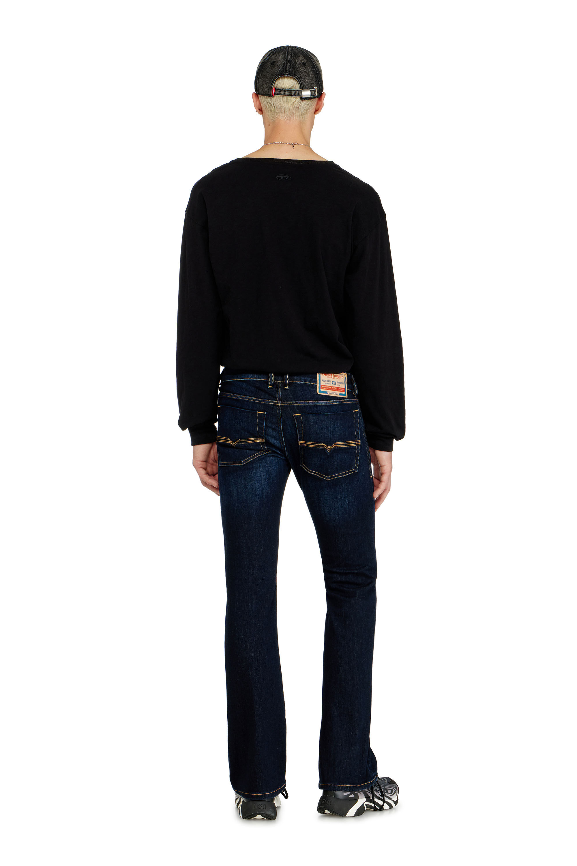 Diesel - Man's Bootcut Jeans 2007 Zatiny 09Q15, Dark Blue - 3