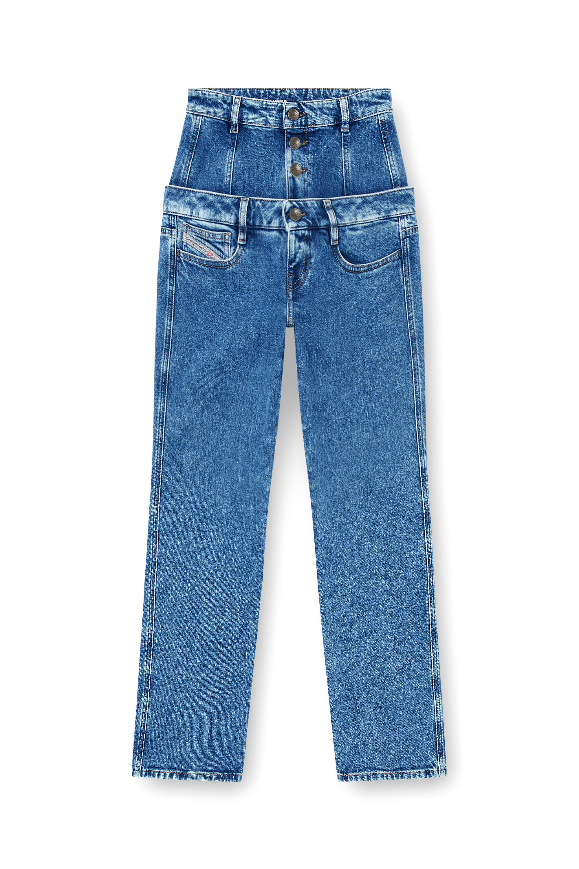 Diesel - Woman's Slim Jeans D-Fynora 007EU, Medium blue - 6