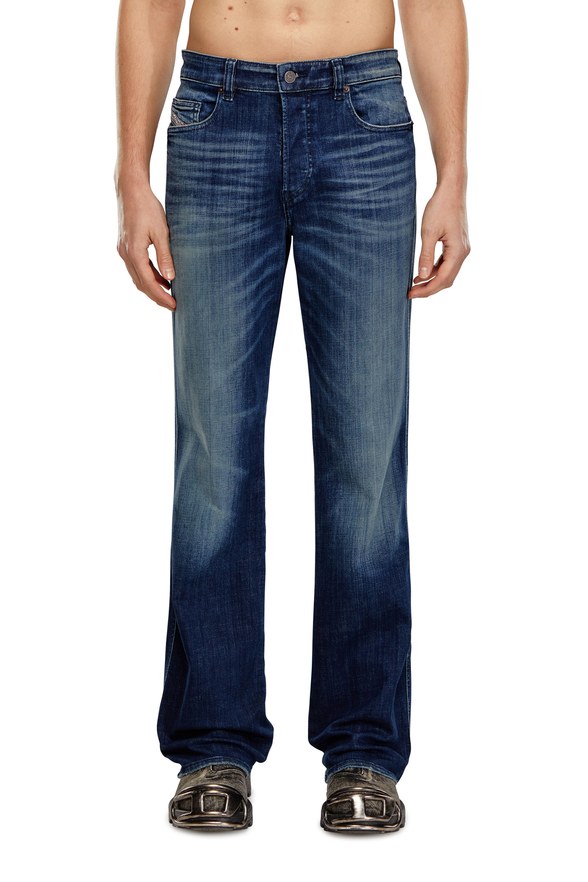 Diesel - Man's Bootcut Jeans 1998 D-Buck 09H35, Dark Blue - 2