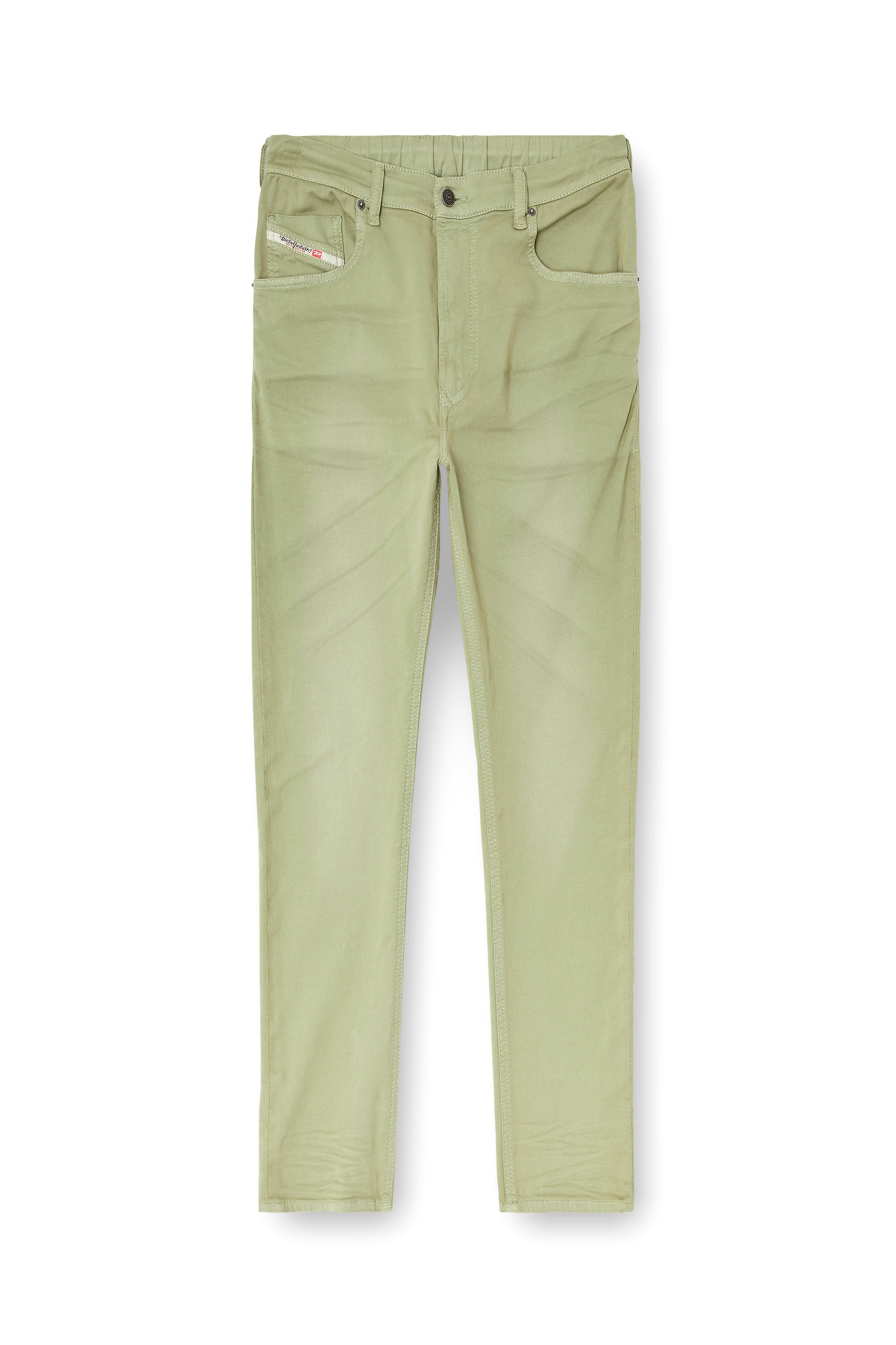 Diesel - Man's Regular 2032 D-Krooley-BW Joggjeans&reg; 0670M, Olive Green - 4