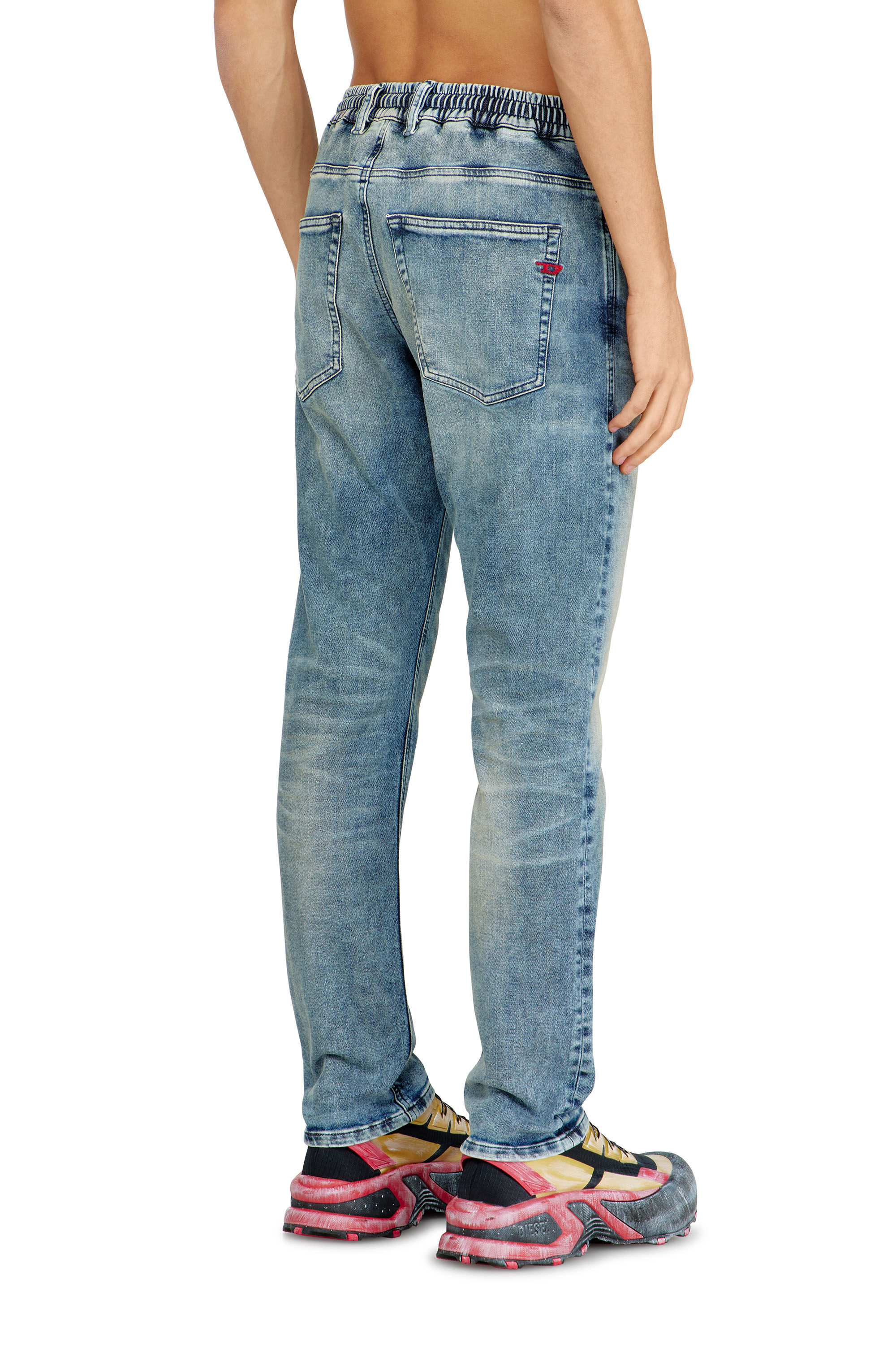 Diesel - Man's Regular 2032 D-Krooley Joggjeans&reg; 09N63, Light Blue - 3