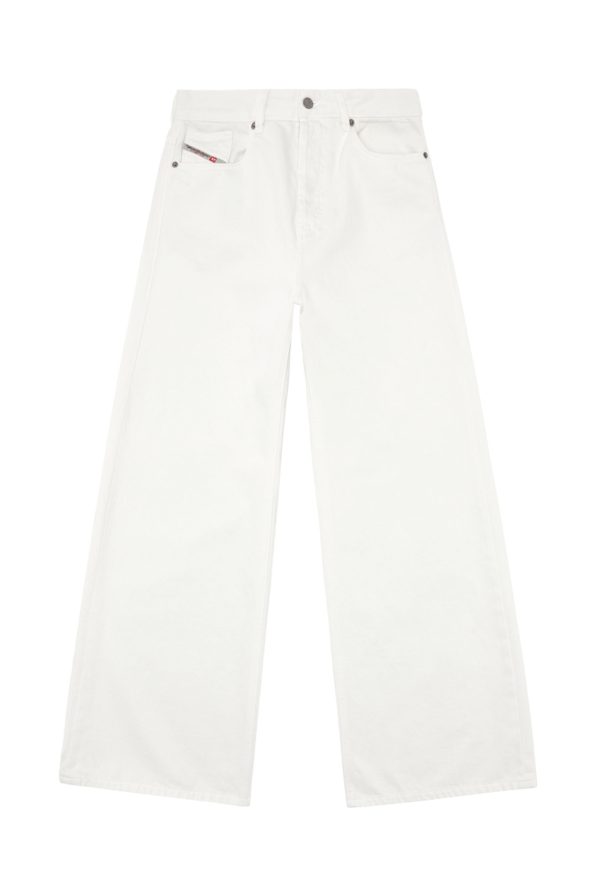 Diesel - Woman's Relaxed Jeans 1996 D-Sire 09I41, White - 2