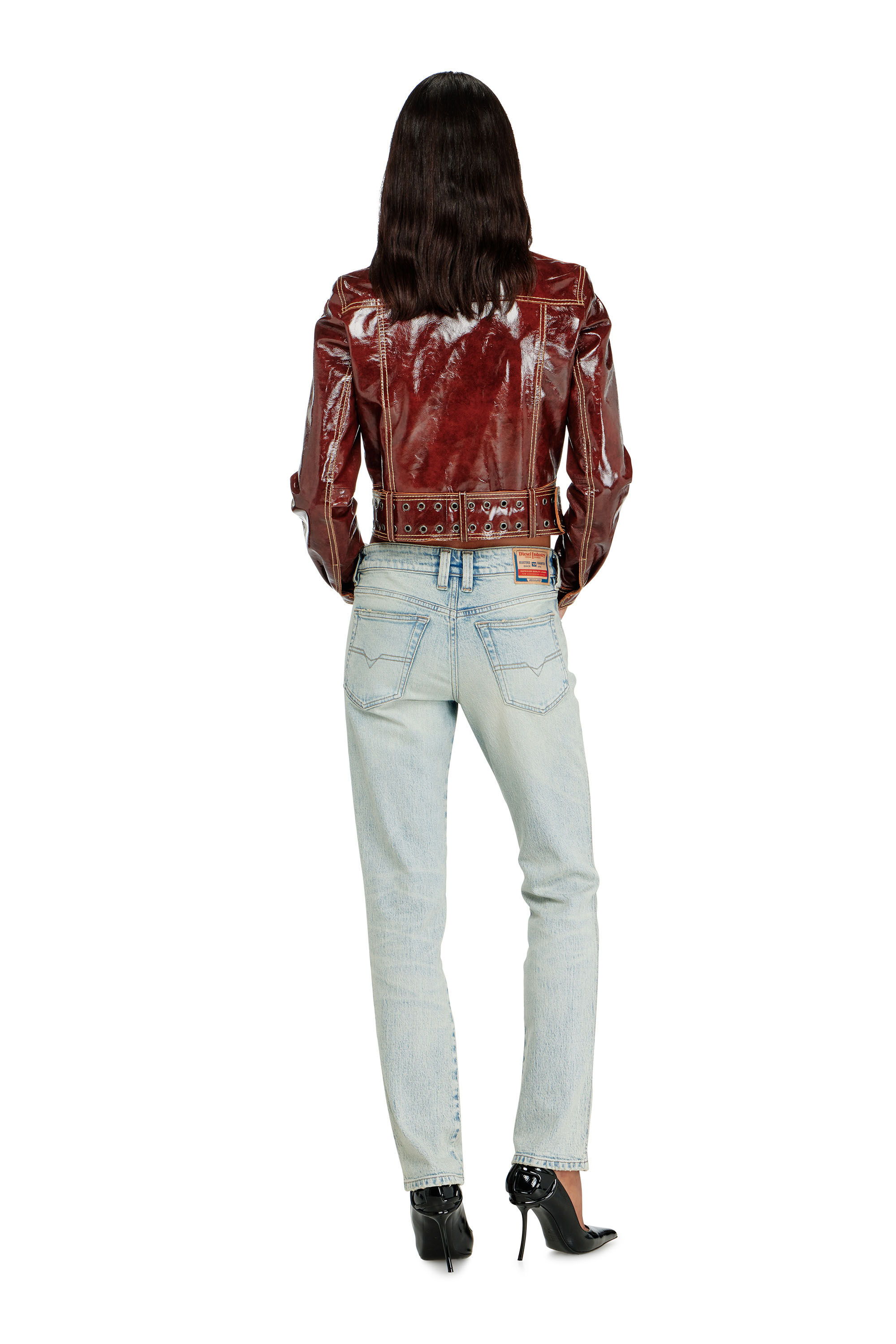 Diesel - Woman's Slim Jeans 1992 D-Jiann 0KBBK, Light Blue - 3