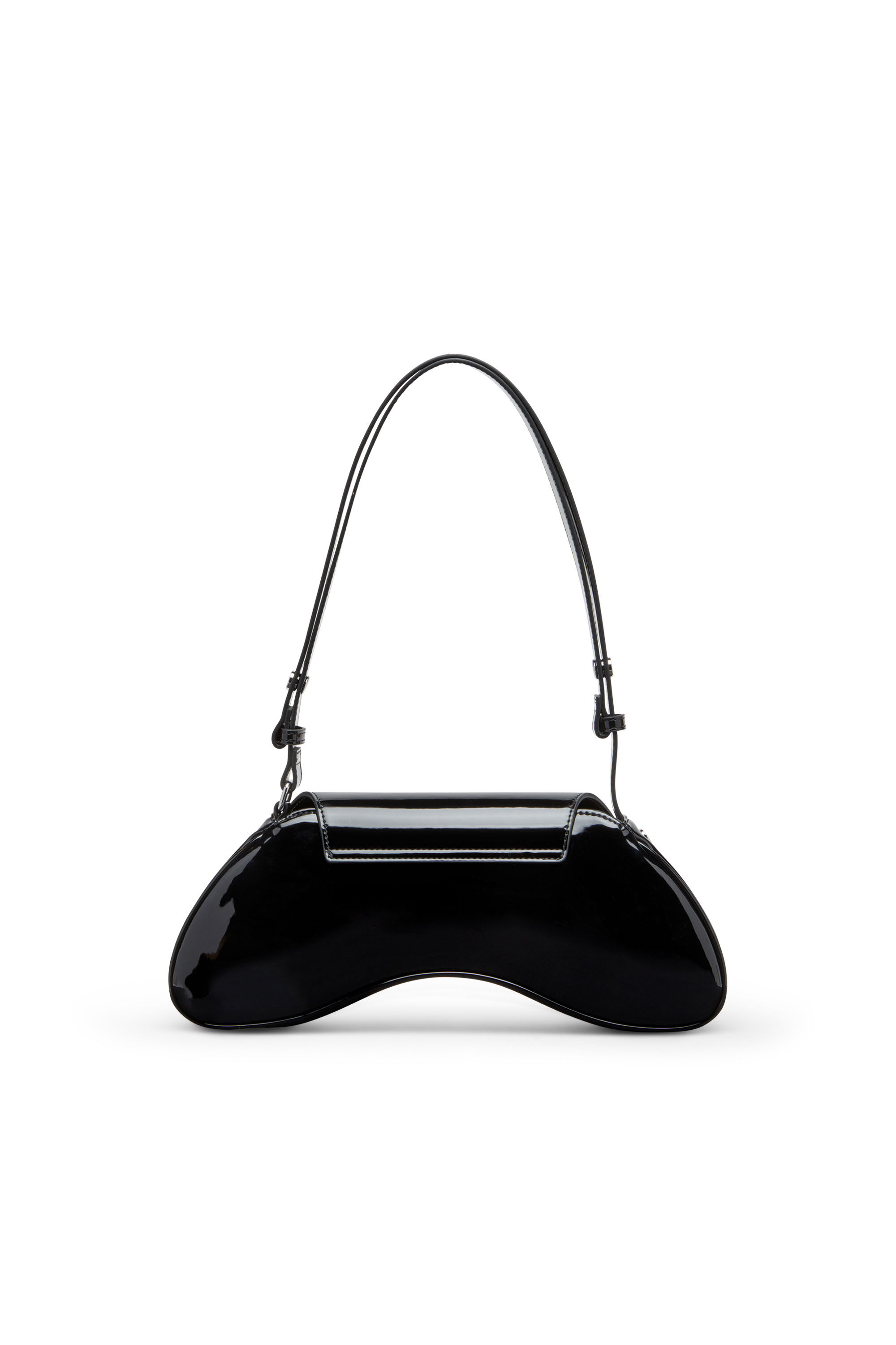Diesel - PLAY CROSSBODY, Woman's Play-Glossy crossbody bag in Black - 3