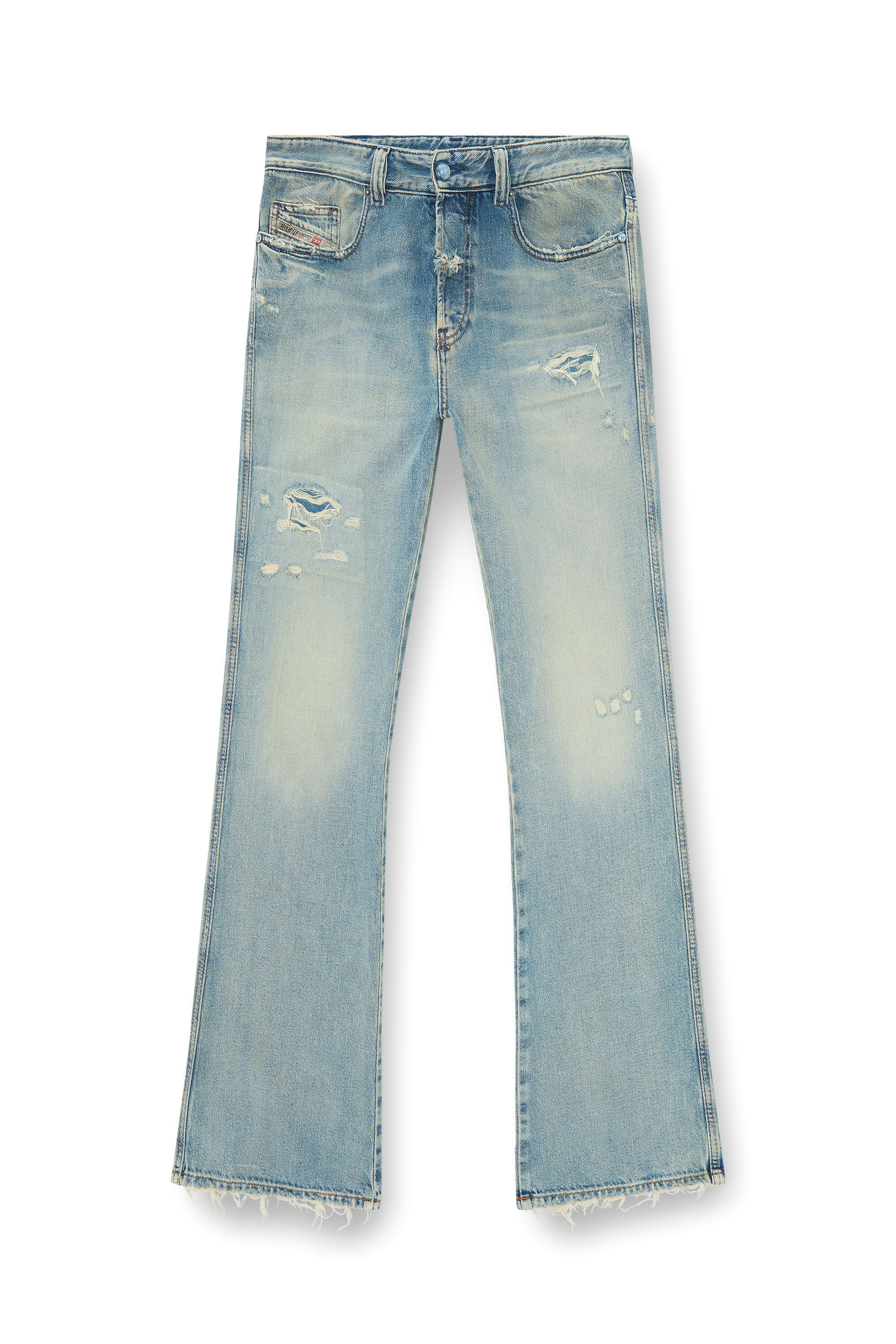 Diesel - Man's Bootcut Jeans 1998 D-Buck 09N23, Light Blue - 4