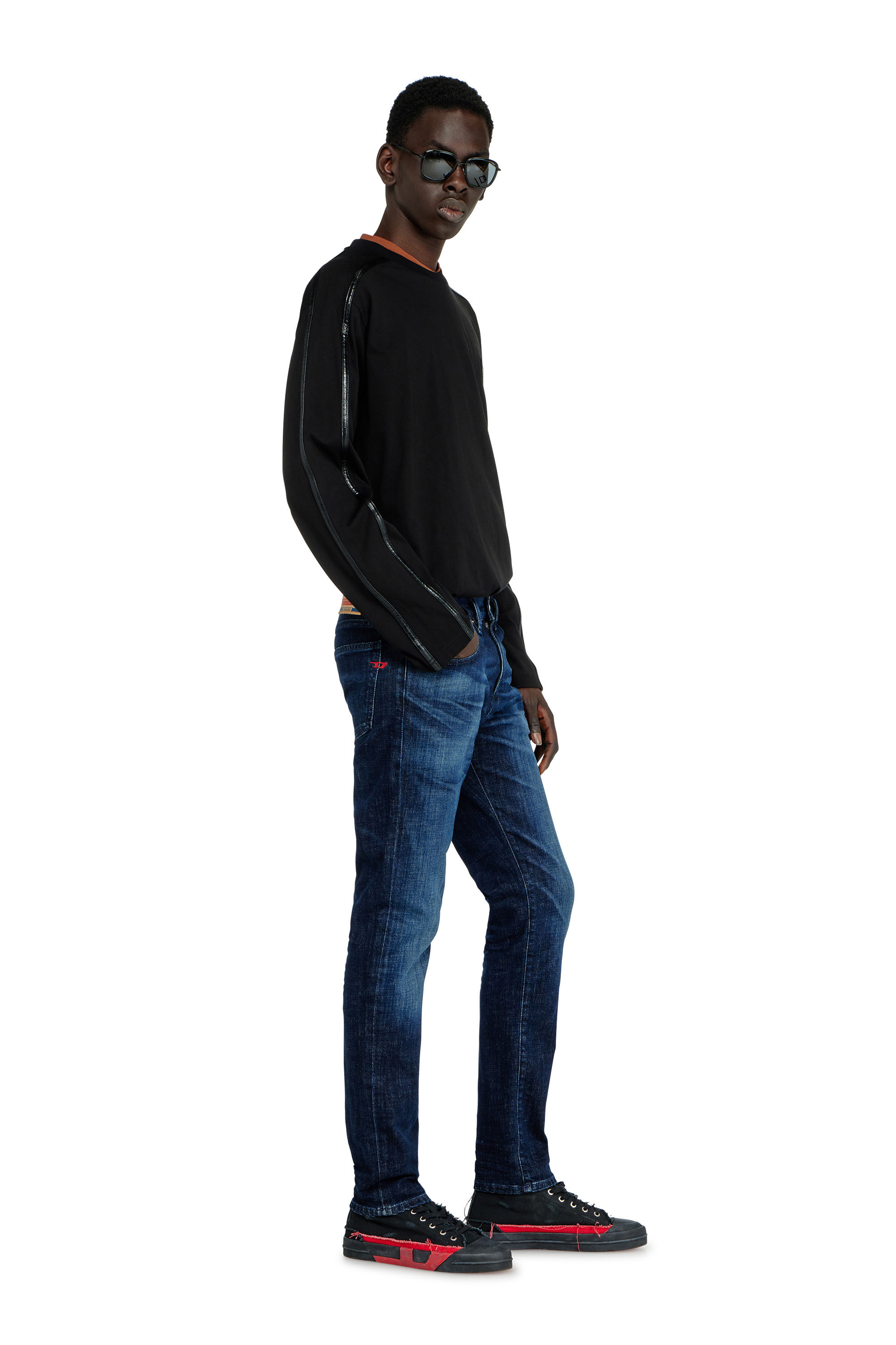 Diesel - Man's Slim Jeans 2019 D-Strukt 0ADBL, Dark Blue - 2
