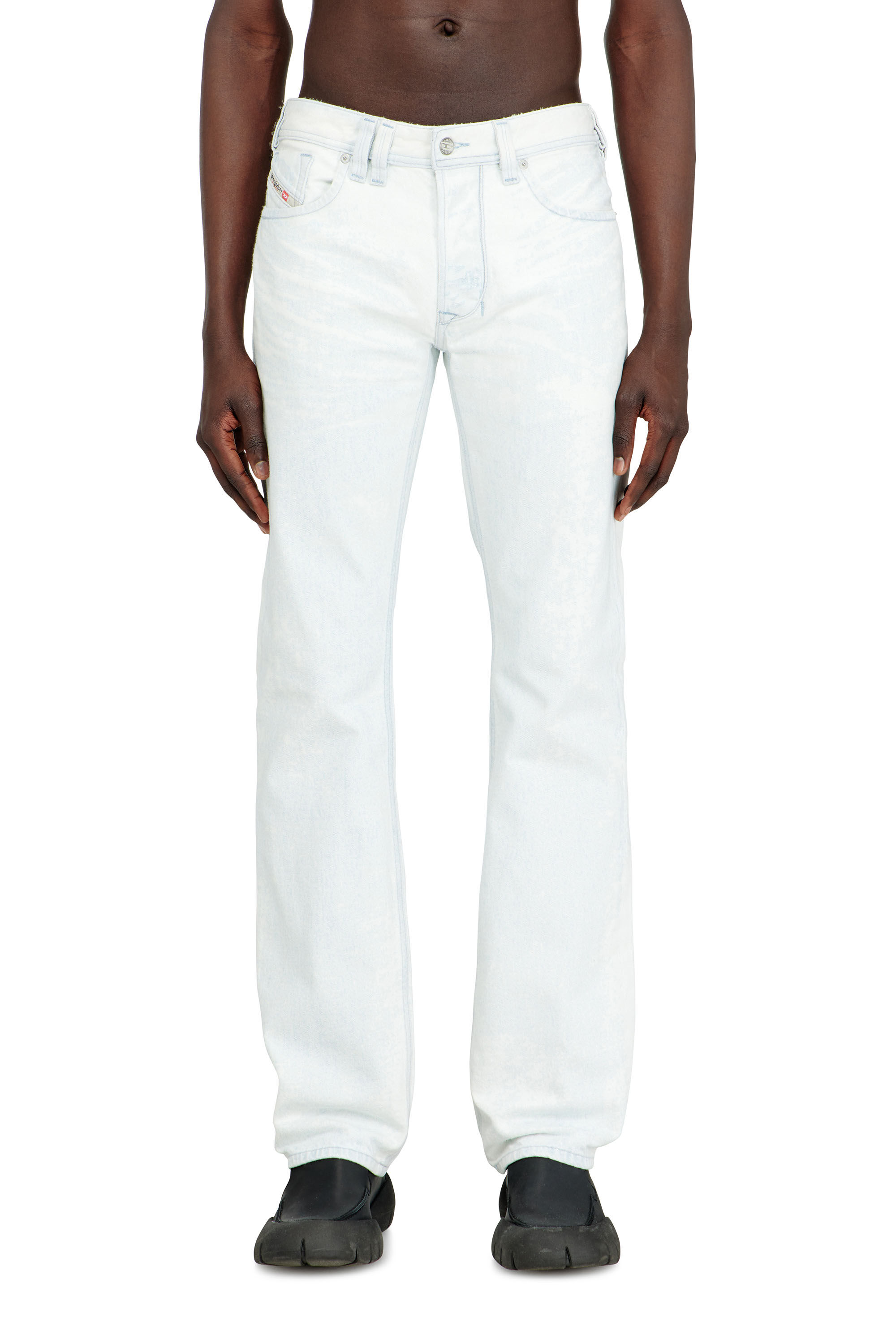 Diesel - Man's Regular Jeans 1985 Larkee 09Q16, Light Blue - 2