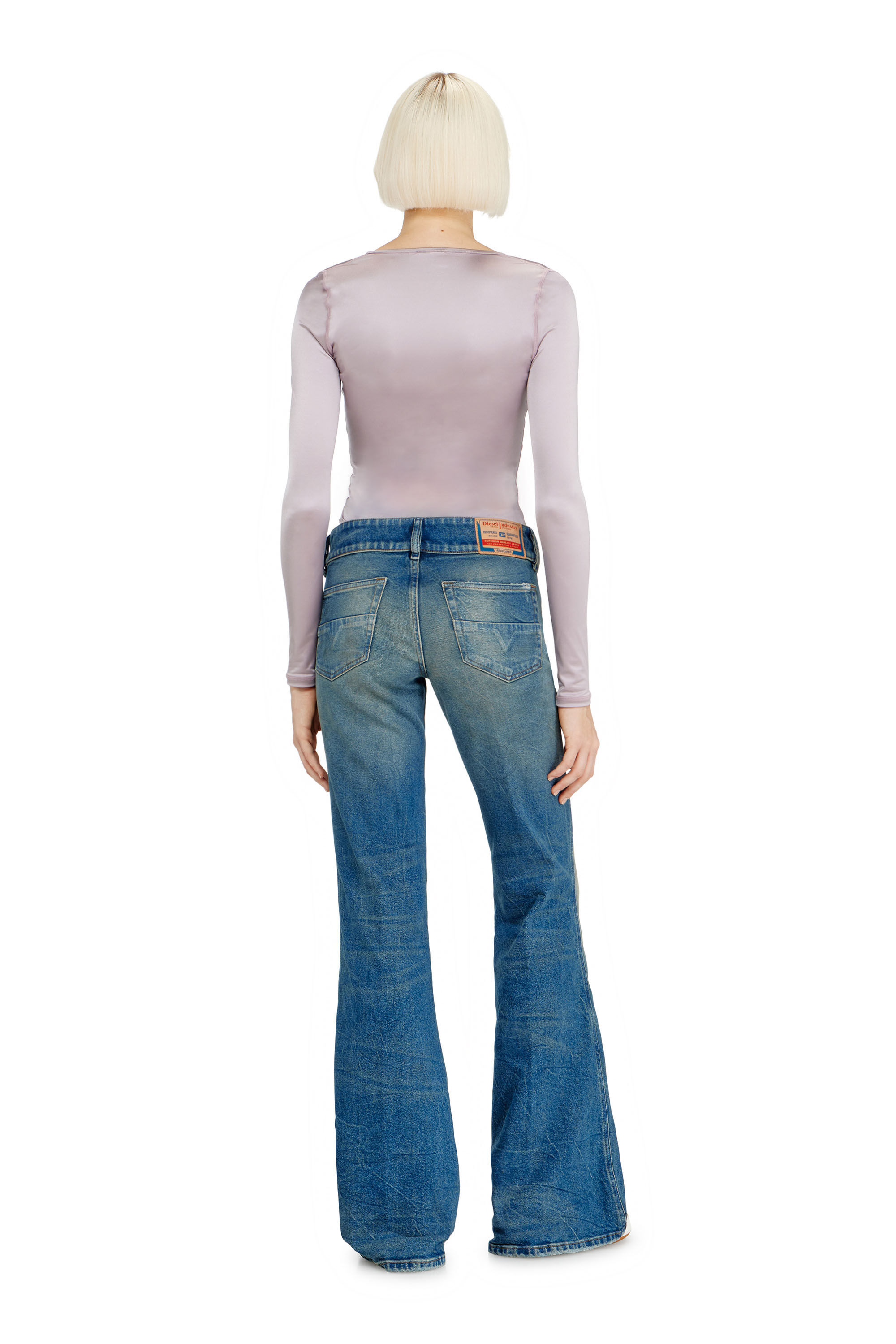 Diesel - Woman's Bootcut Jeans D-Hush 09N40, Medium blue - 3