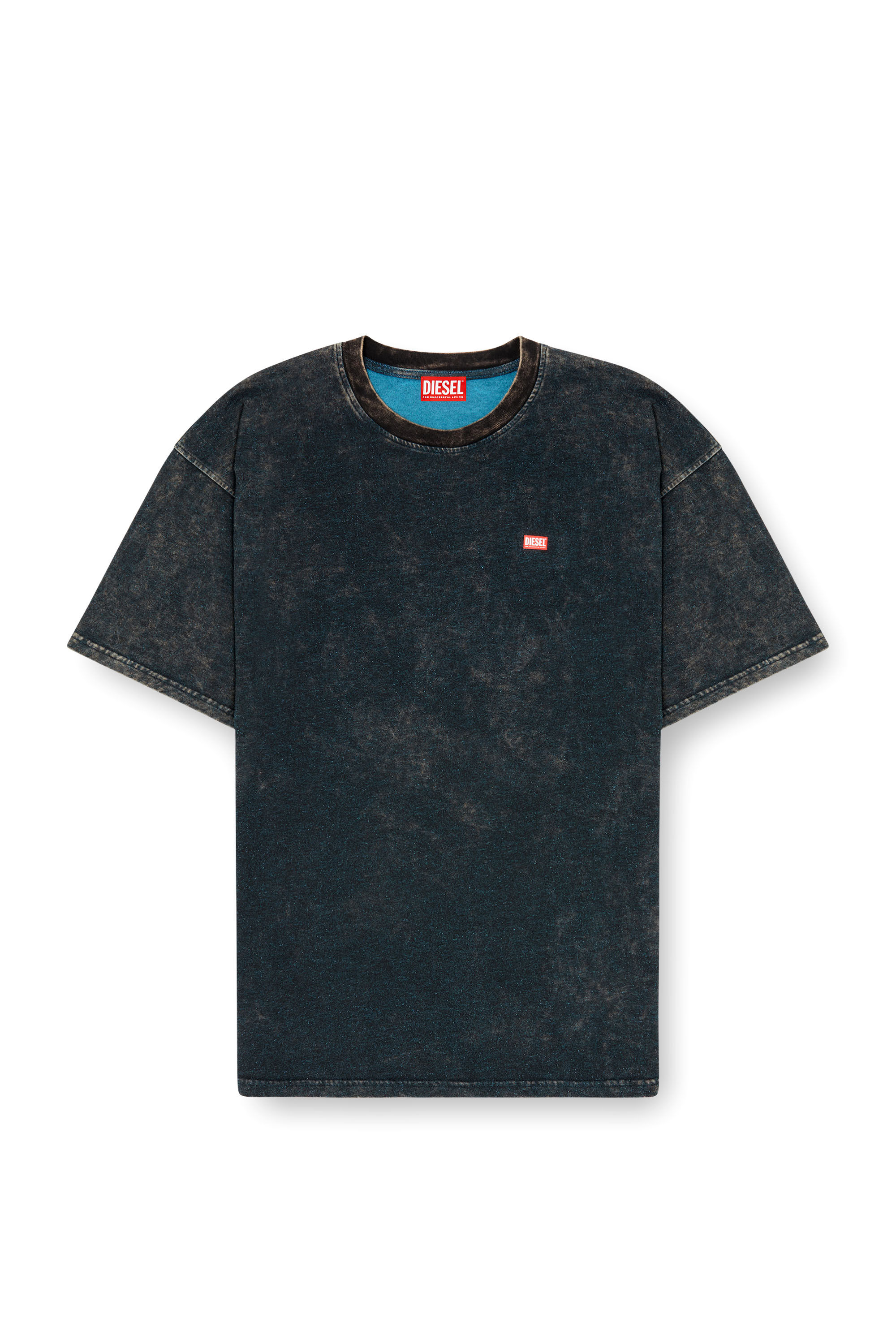 Diesel - T-BOXT-T4, Man's Jersey t-shirt with logo in Black - 2