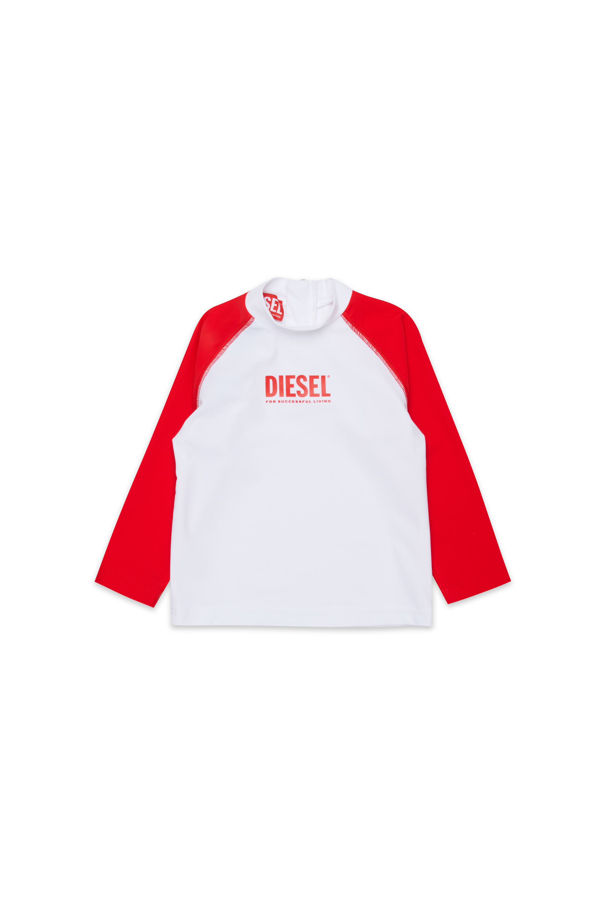 Diesel Boys Multicolor - Rash Guard With High Neck - Beachwear - Man Size 18-24 Kids