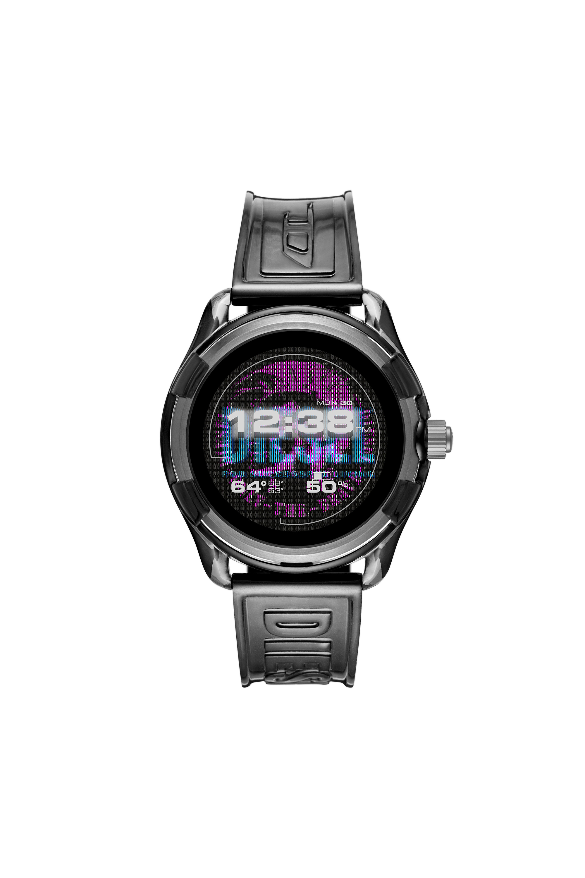 Diesel - Diesel On Fadelite Smartwatch - Black Transparent - Smartwatches - Man - Black