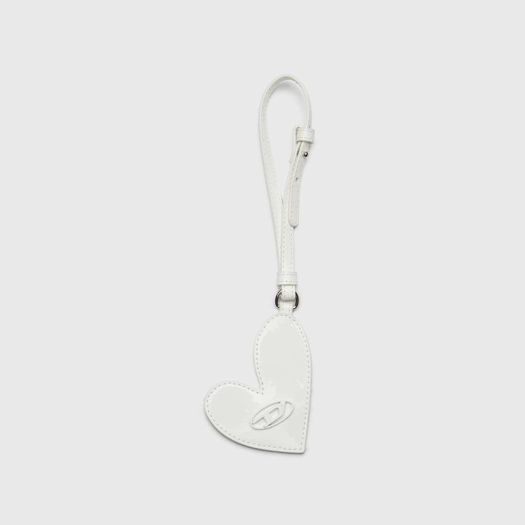 Diesel - Mirror charm with glossy finish - Charms and Keyrings - Woman - White