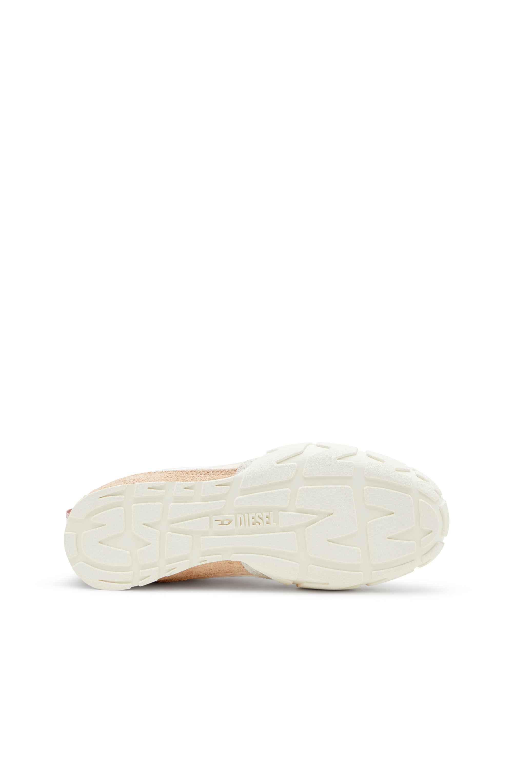 Diesel - S-PAGODHA LOW W, Woman's S-Pagodha-Sneakers in leather, suede and ripstop in Beige - 5