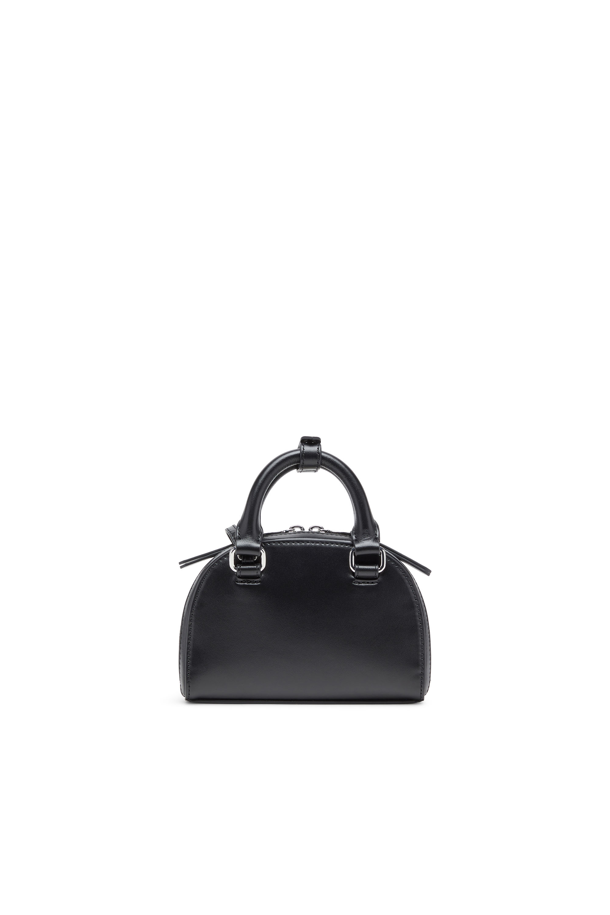 Diesel - 1DR DOME CROSSBODY XS, Woman's 1DR Dome-Mini crossbody bag in nappa leather in Black - 3