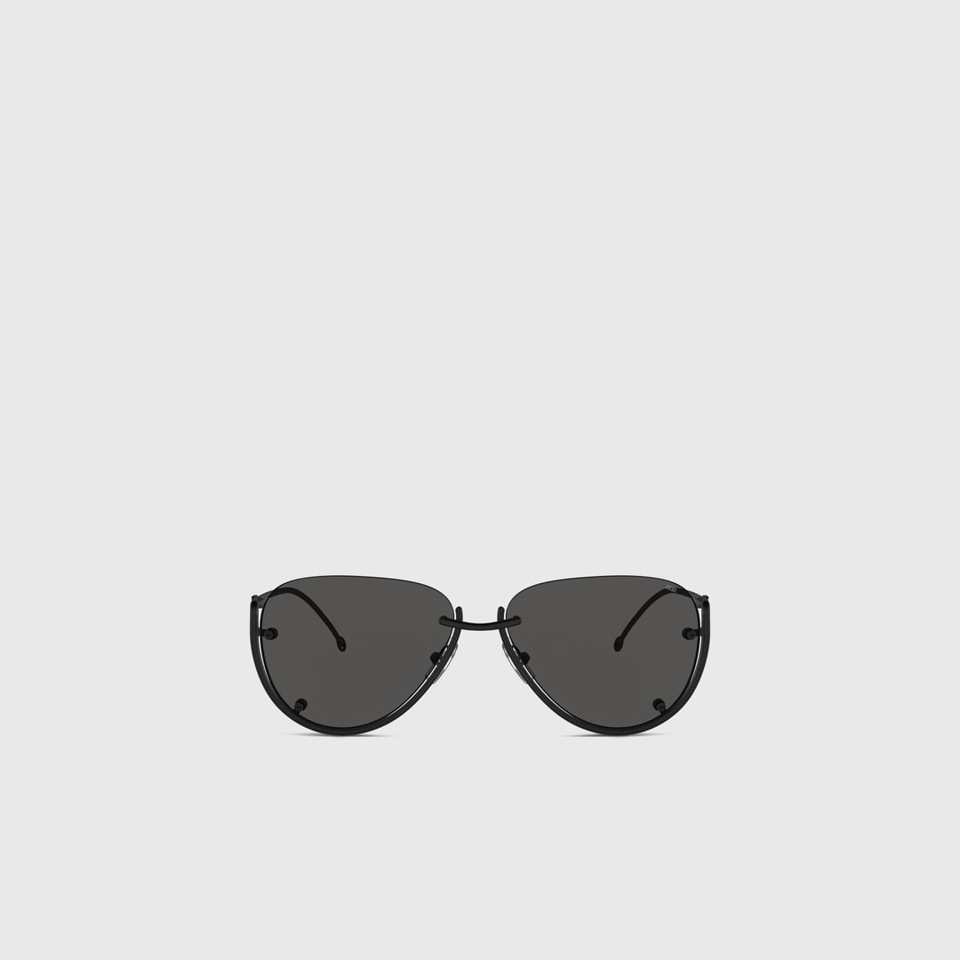 Diesel - Lunettes de soleil de modèle pilote - Lunettes de soleil - Mixte - Noir
