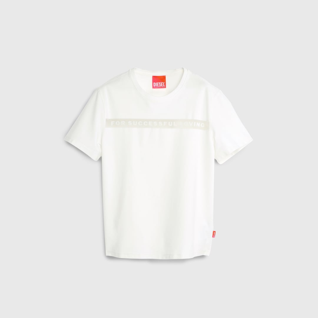 Diesel - T-shirt avec logo For Successful Loving - T-Shirts - Mixte - Blanc