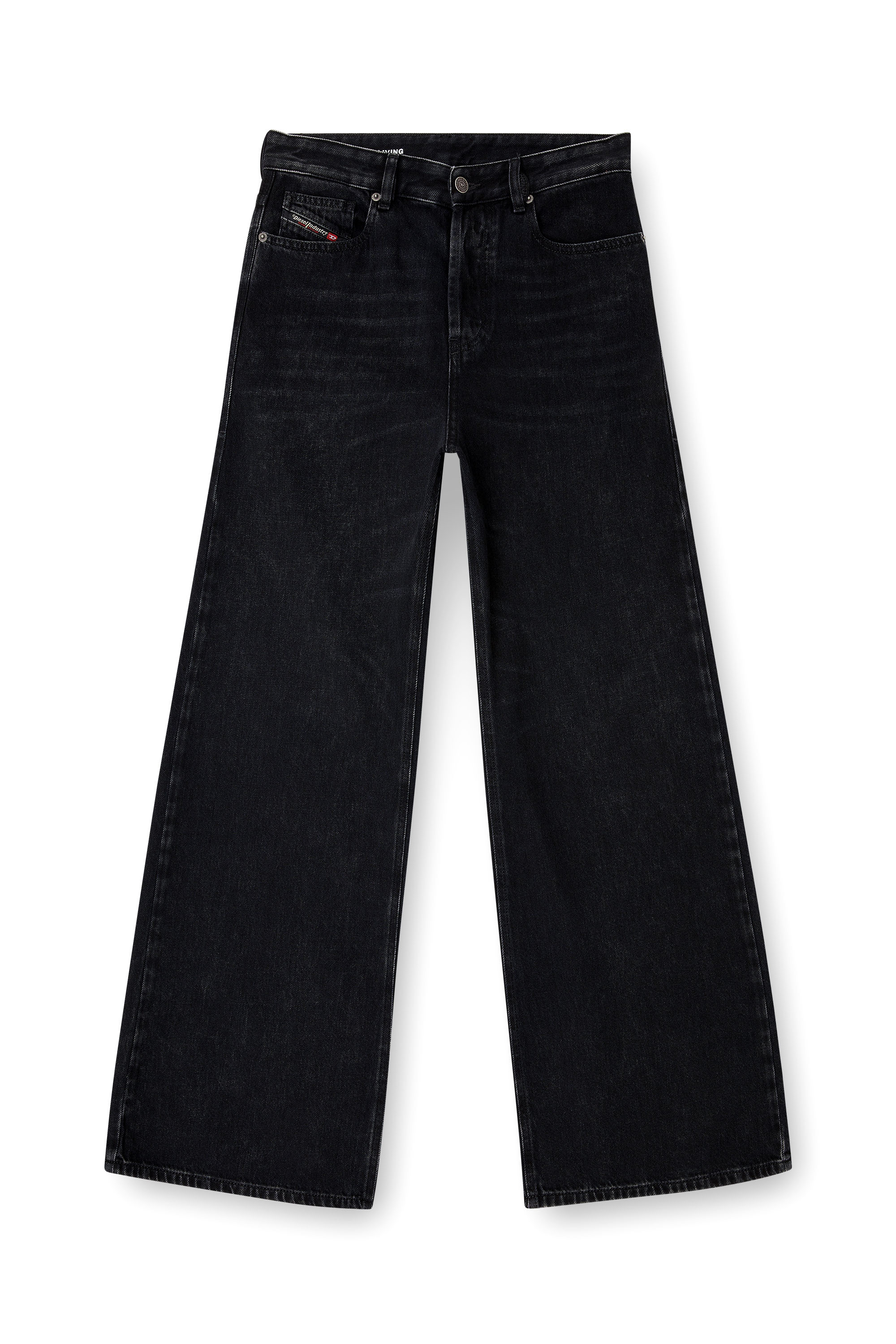 Diesel - Unisex's Relaxed Jeans 1996 D-Sire 09P09, Black/Dark grey - 8