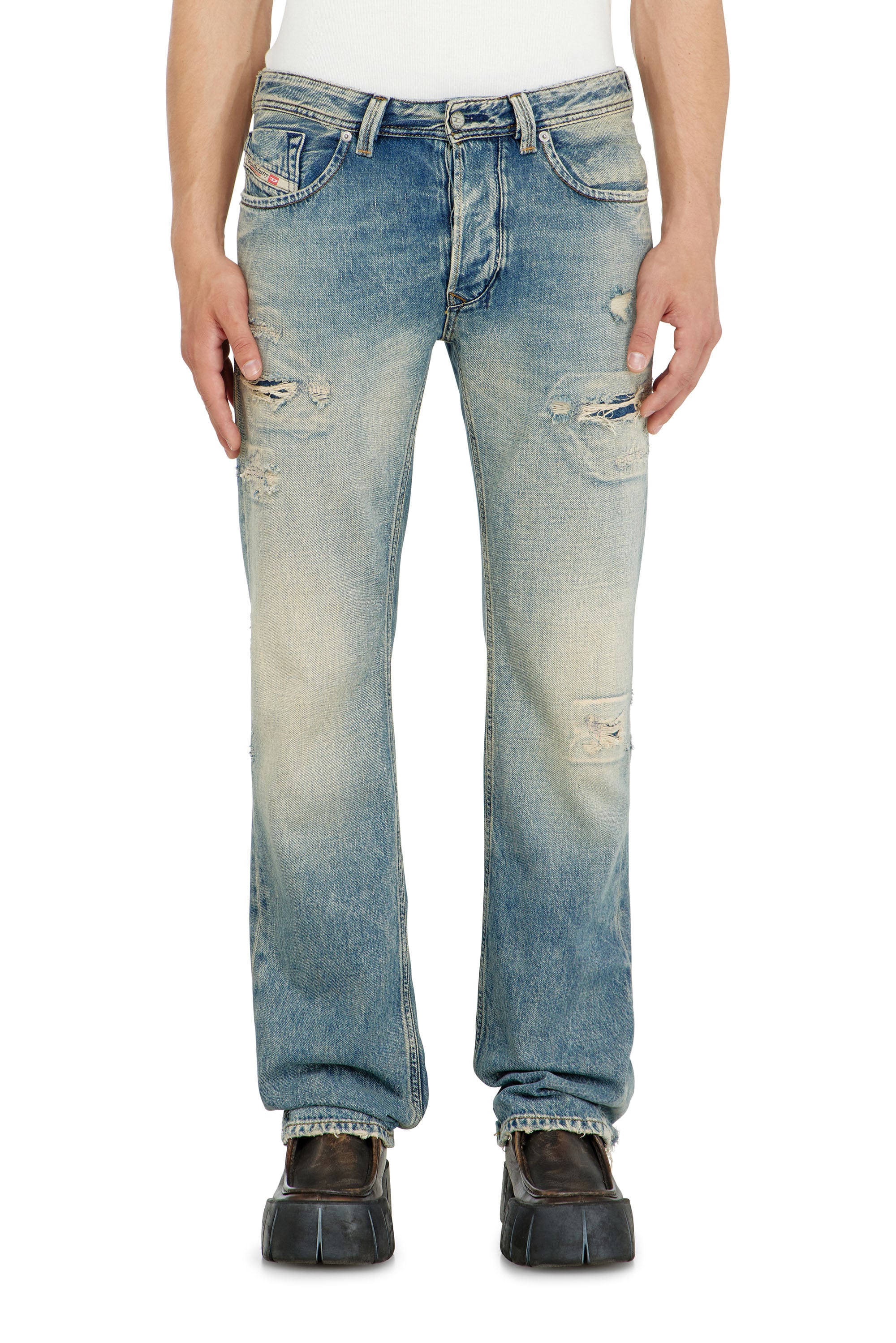 Diesel Men's Blue - Regular Jeans Low Waist 1985 Larkee - Jeans - Man Size 29