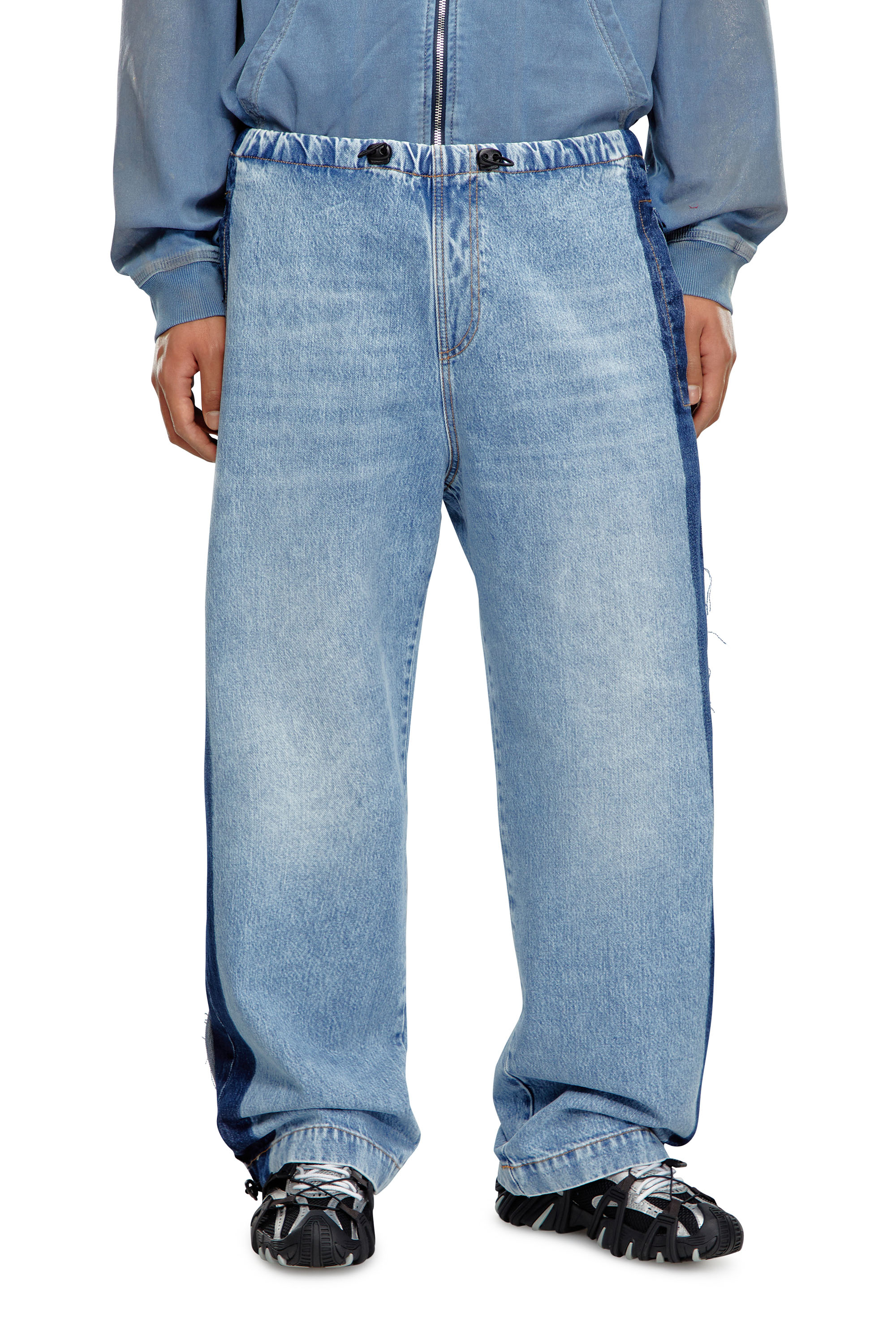Diesel - Straight Jeans - D-Martial - Jeans - Herren - Blau