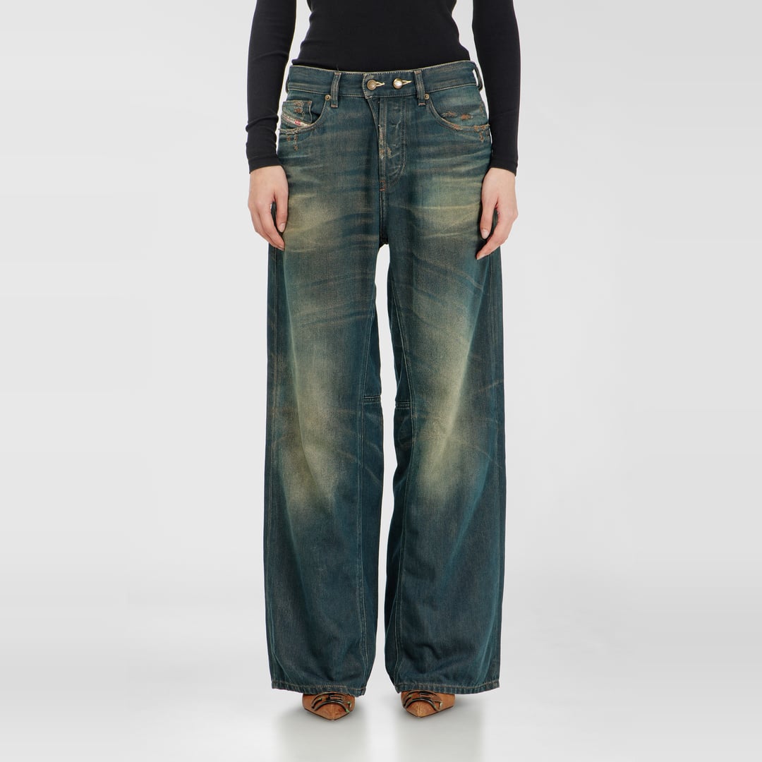 Diesel Relaxed Jeans Low Waist 1996 D-Sire,, Button fly