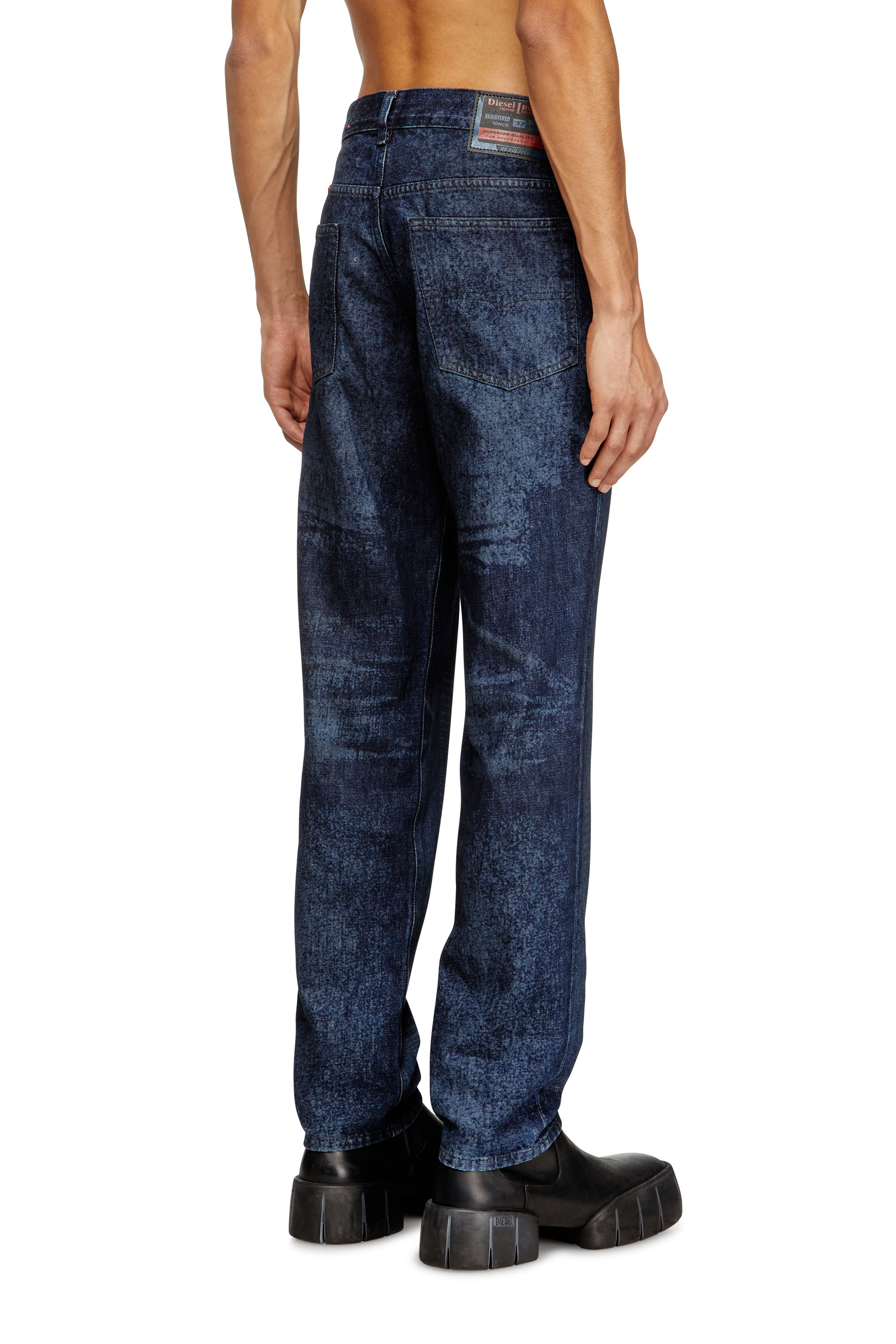 Diesel - Man's Regular Jeans 2023 D-Finitive 007CV, Dark Blue - 4
