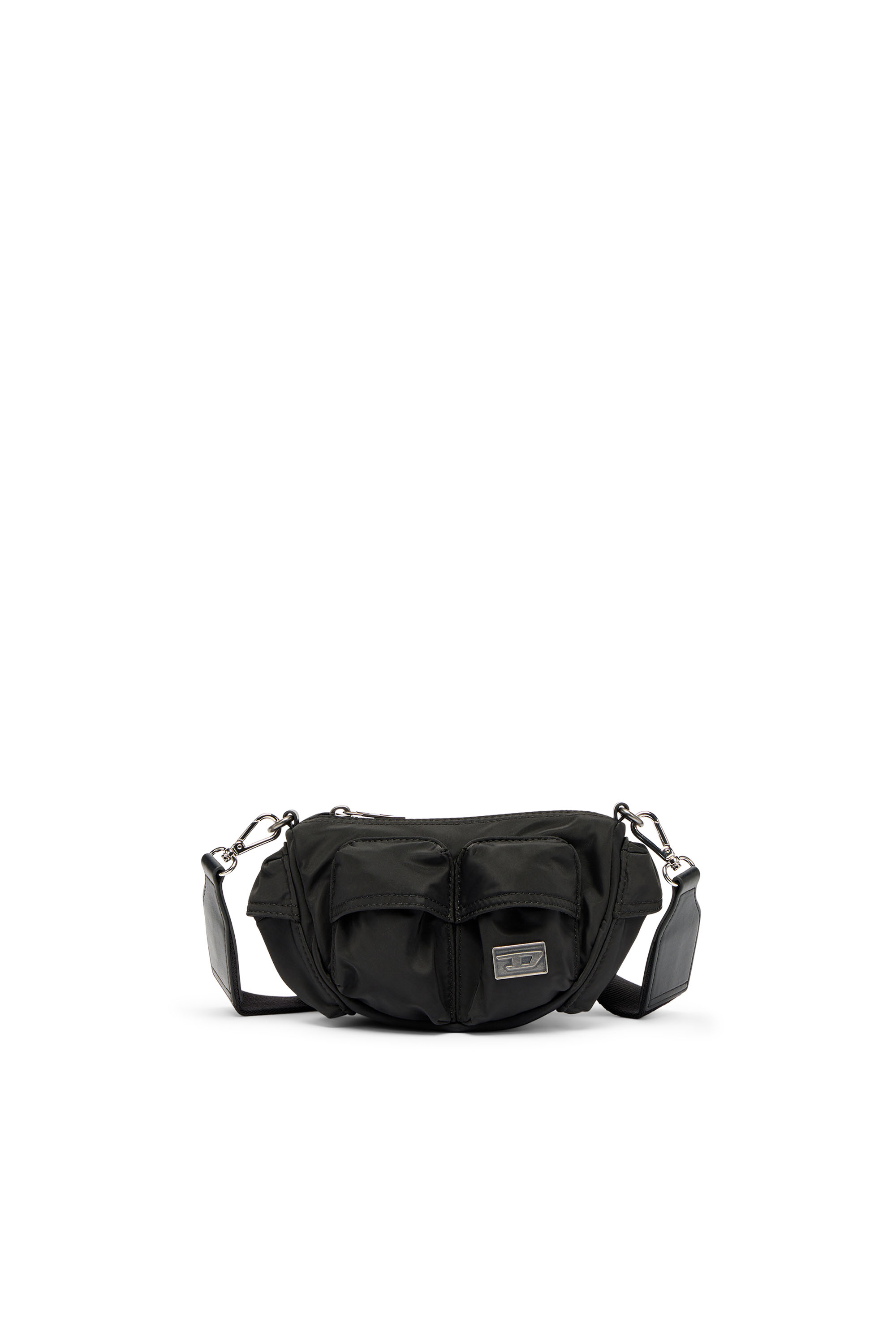 Diesel Unisex Black - Multi-Pkts - Multipocket Bag In Utilitarian Shell - Crossbody Bags Uni
